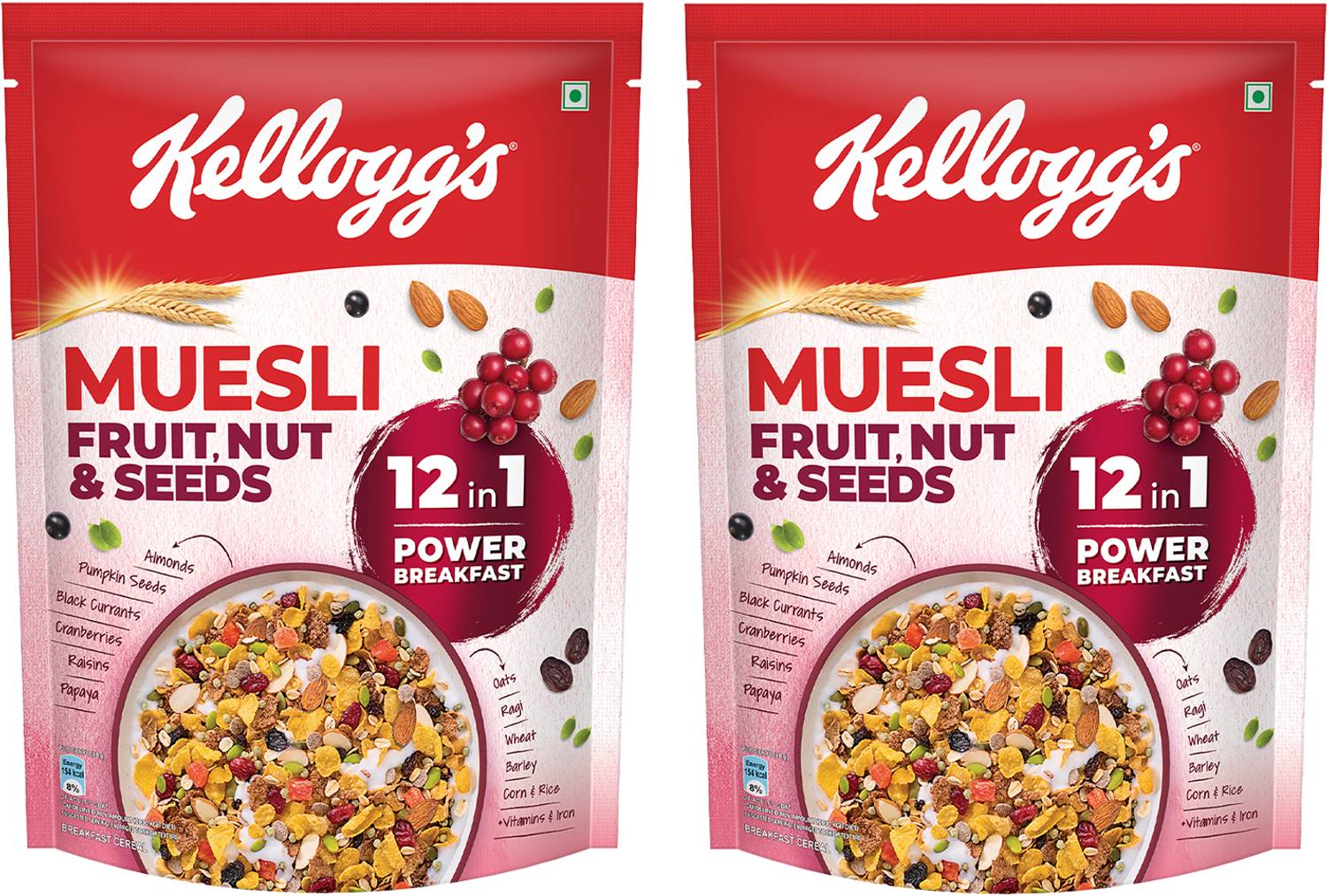 Kellogg's Muesli Fruit Nut & Seeds 750g