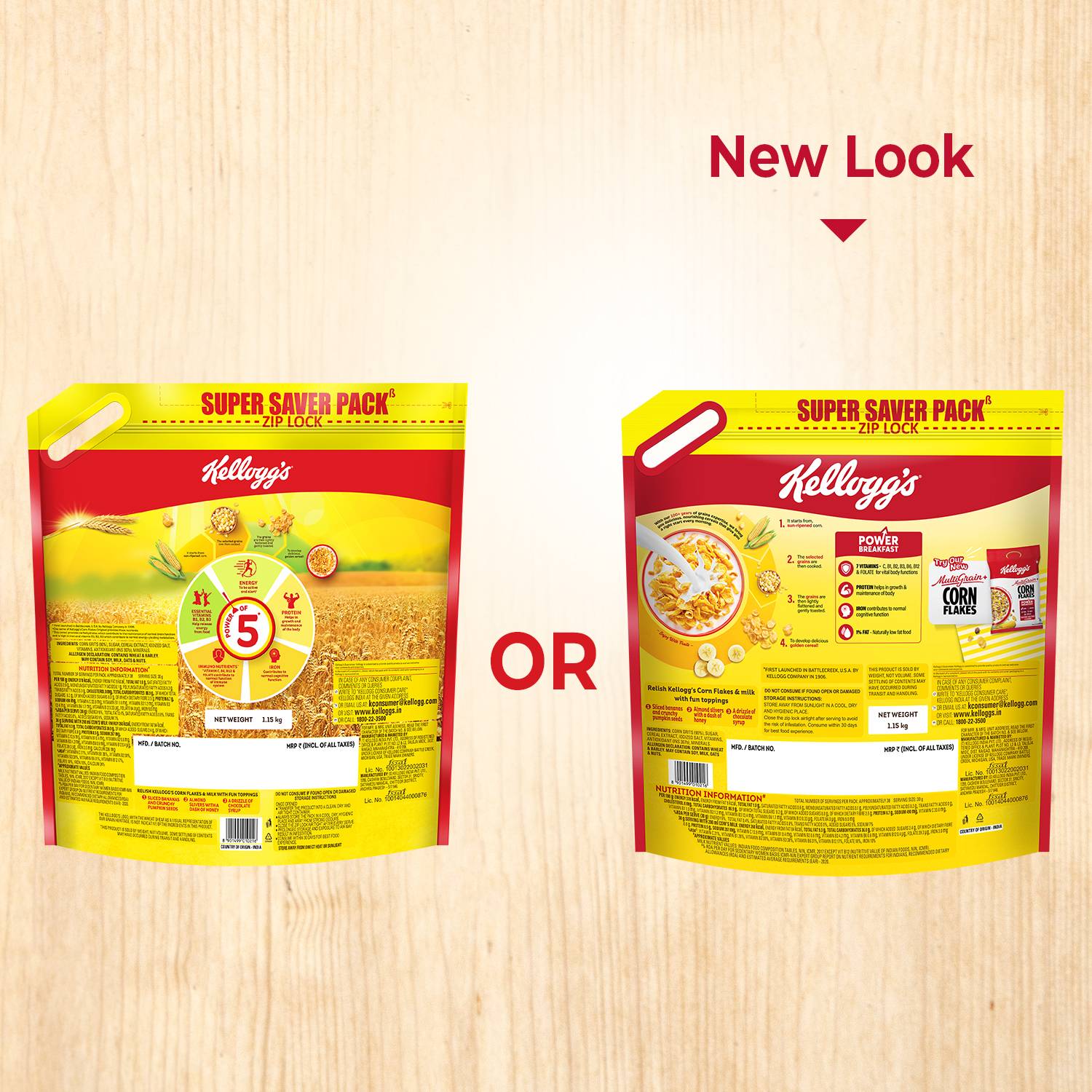 Kellogg's Corn Flakes Original 1.15kg - Image 4