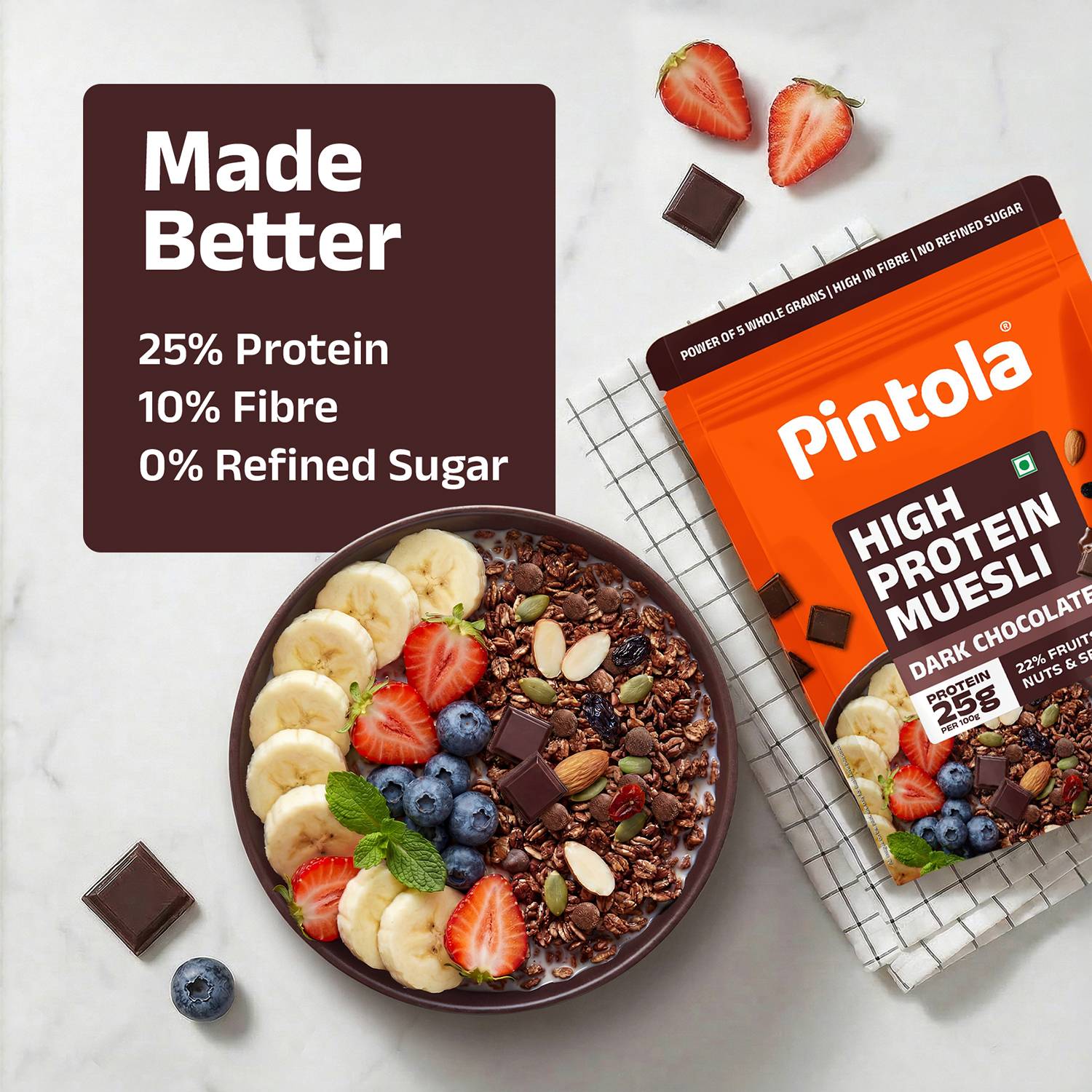 Pintola High Protein Muesli 25g - Image 4