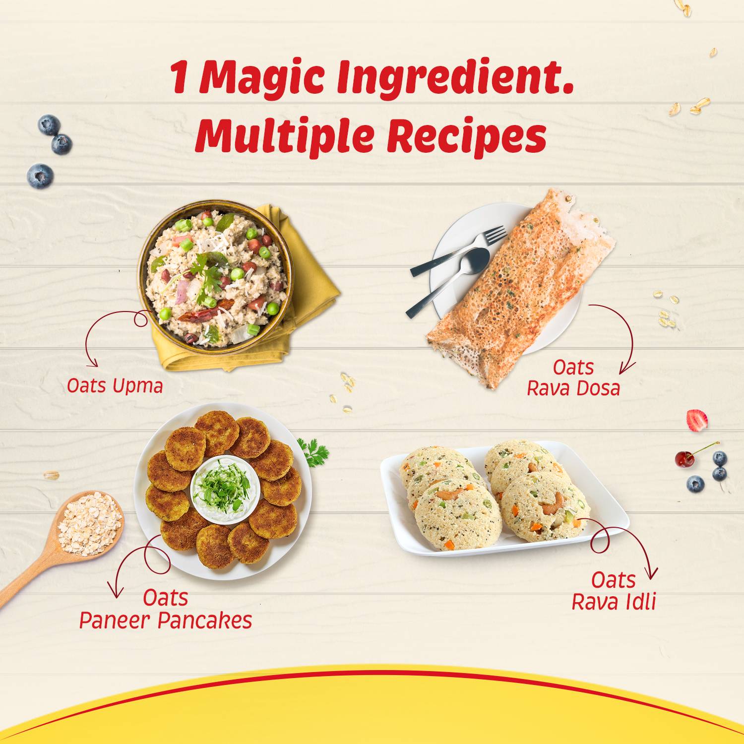 Saffola Oats, High Protein, 13g - Image 3