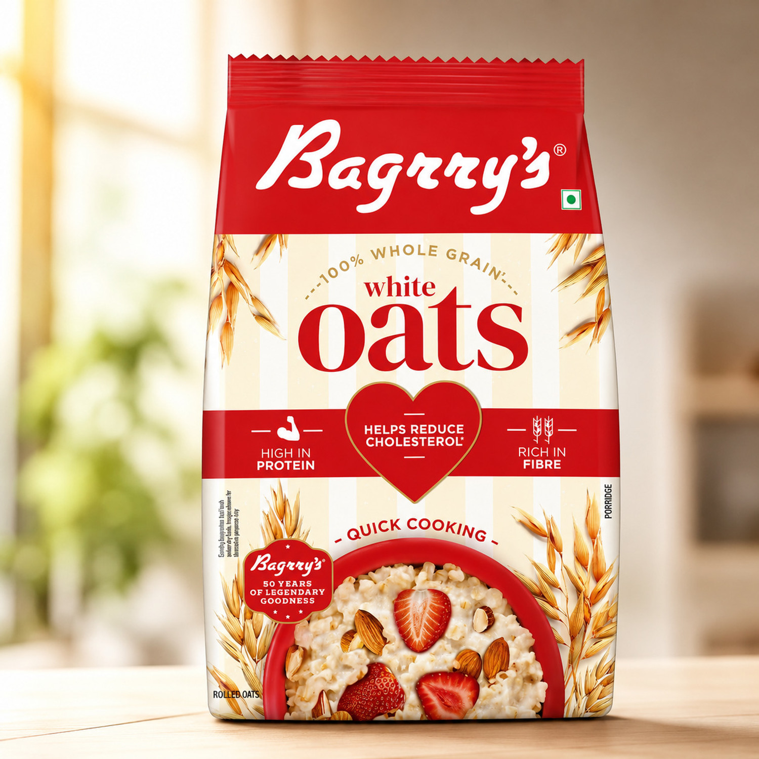 Image of Bagrry's by Bagrry's White Oats Pouch Bag