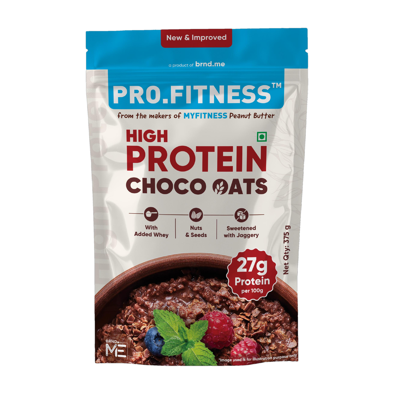 Pro.Fitness 27g High Protein Choco Oats