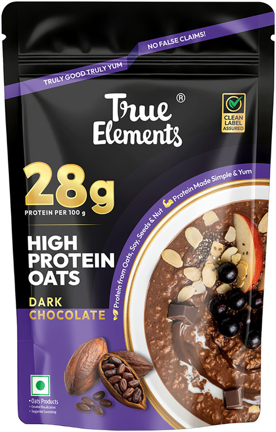 Image of True Elements 28g High Protein Oats 1kg Pouch