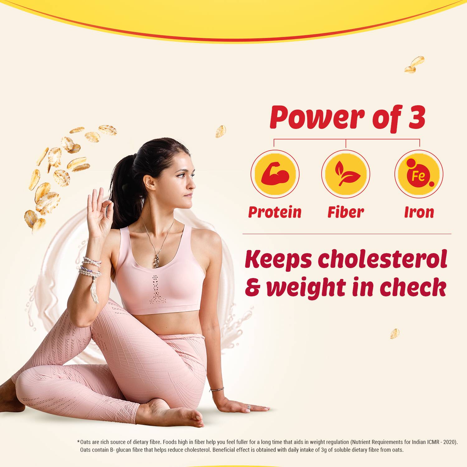 Saffola Oats, High Protein, 13g - Image 5