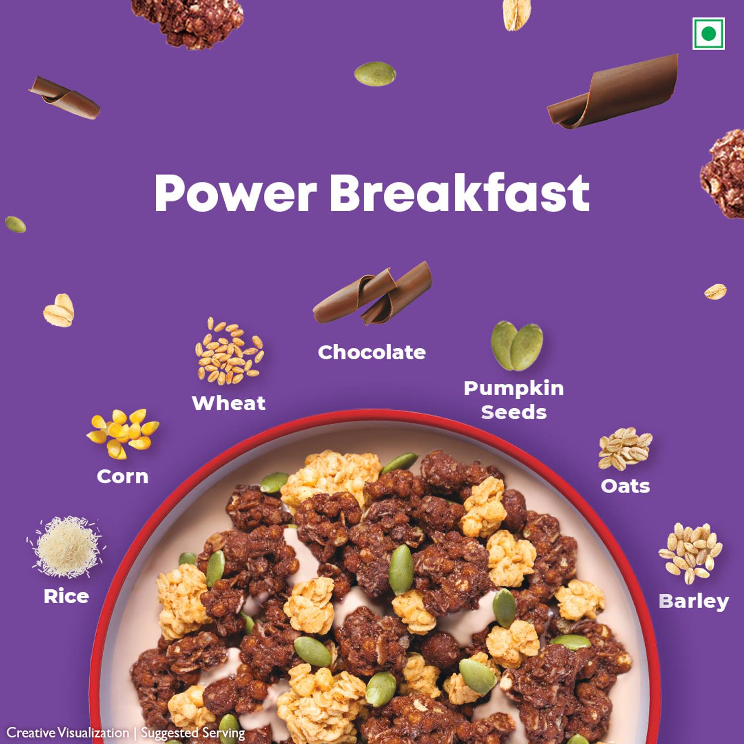 Kellogg's Crunchy Granola Chocolate Cookie Crumble 400g - Image 4