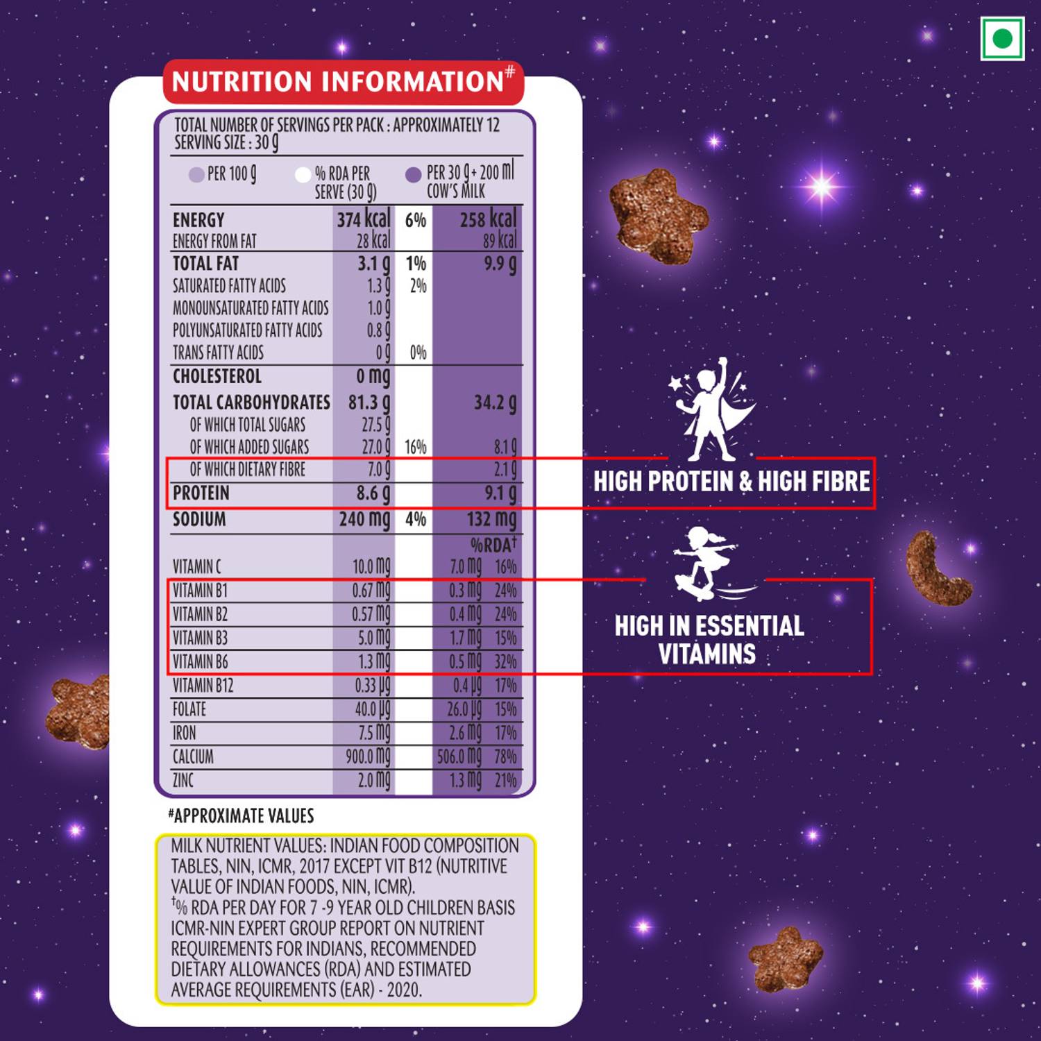 Kellogg's Choco Moon and Stars Pouch - Image 3