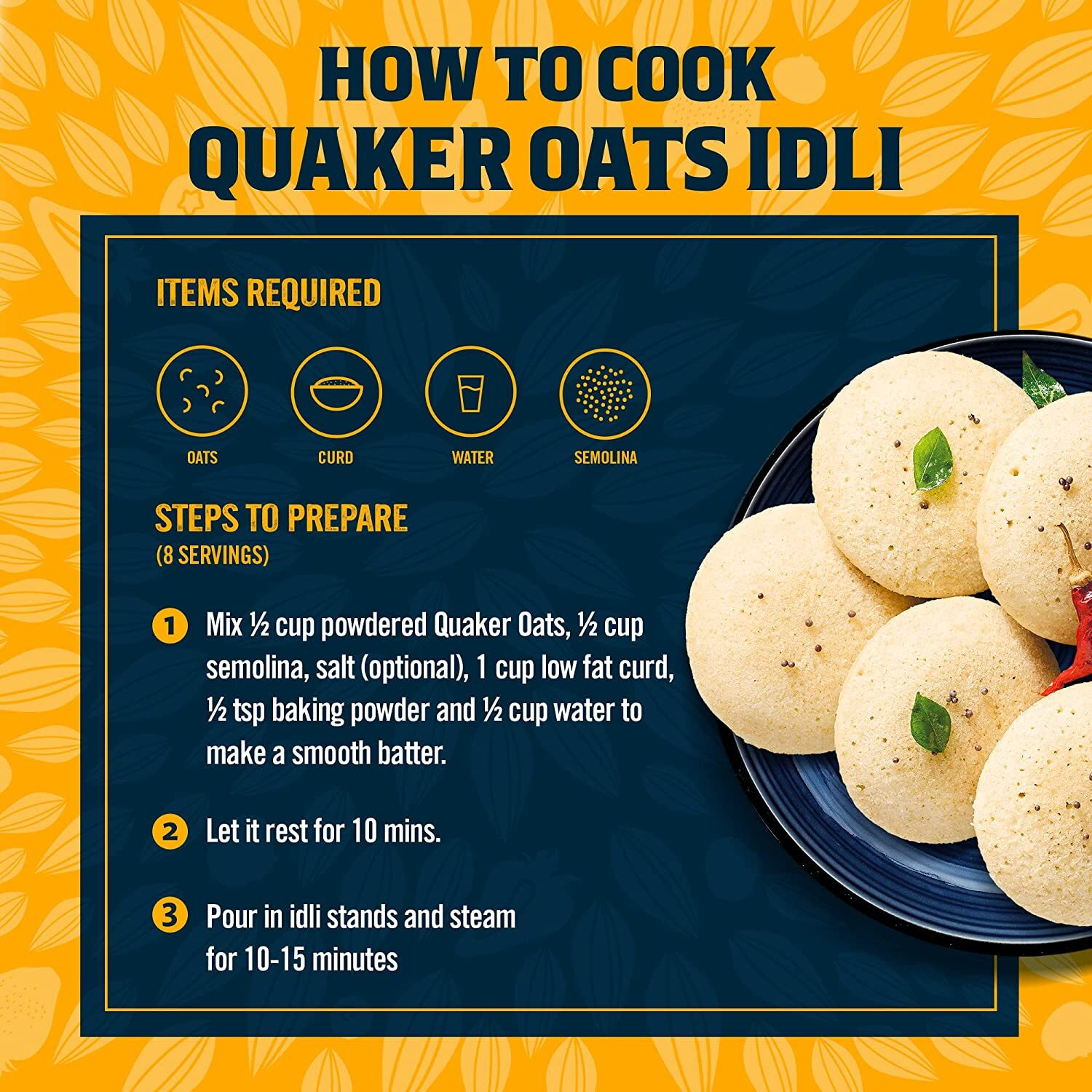 Image of Quaker Rolled Oats - PACK OF 3 (400x3)