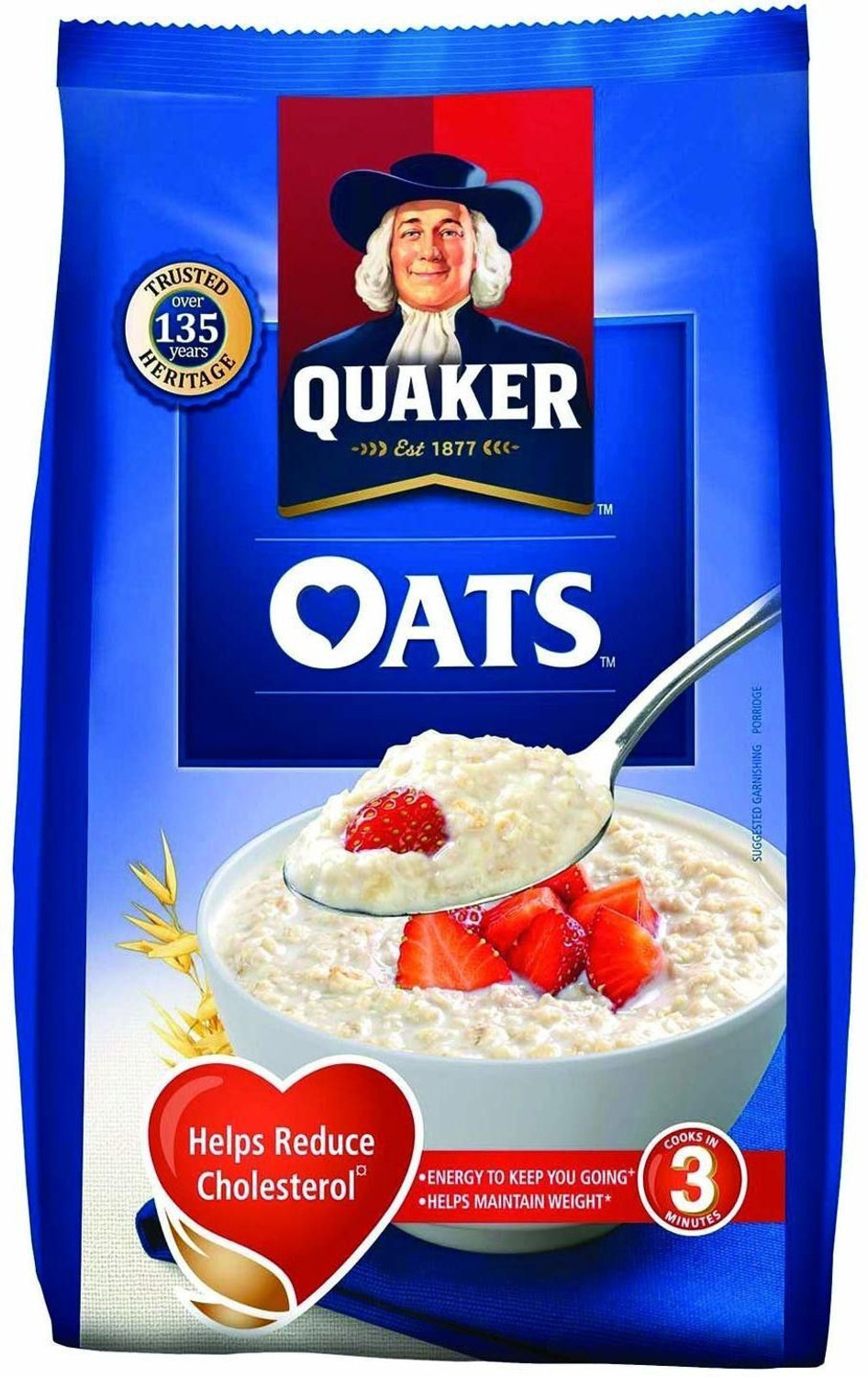 Image of Quaker Oats - 1 kg Pouch