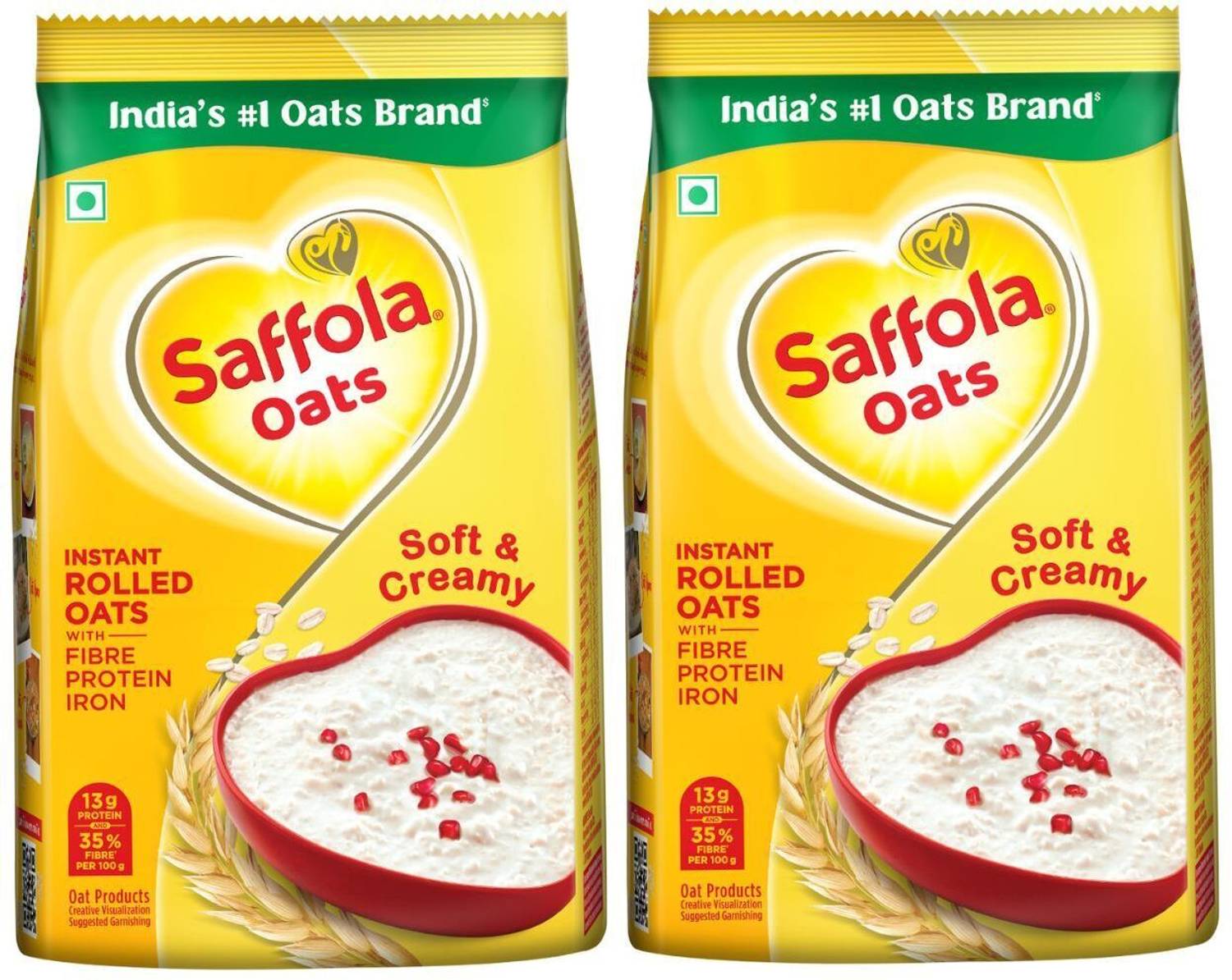 Saffola Oats, High Protein, High Fibre, 13g