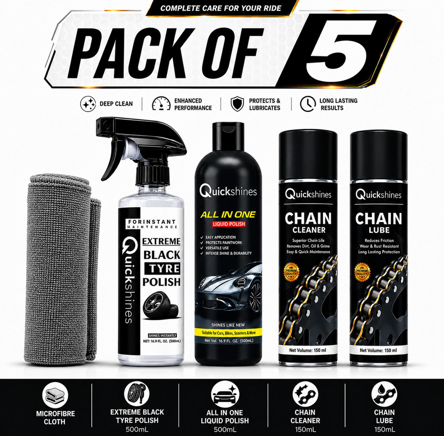 Image of Quickshines Chain Cleaner and Degreaser
