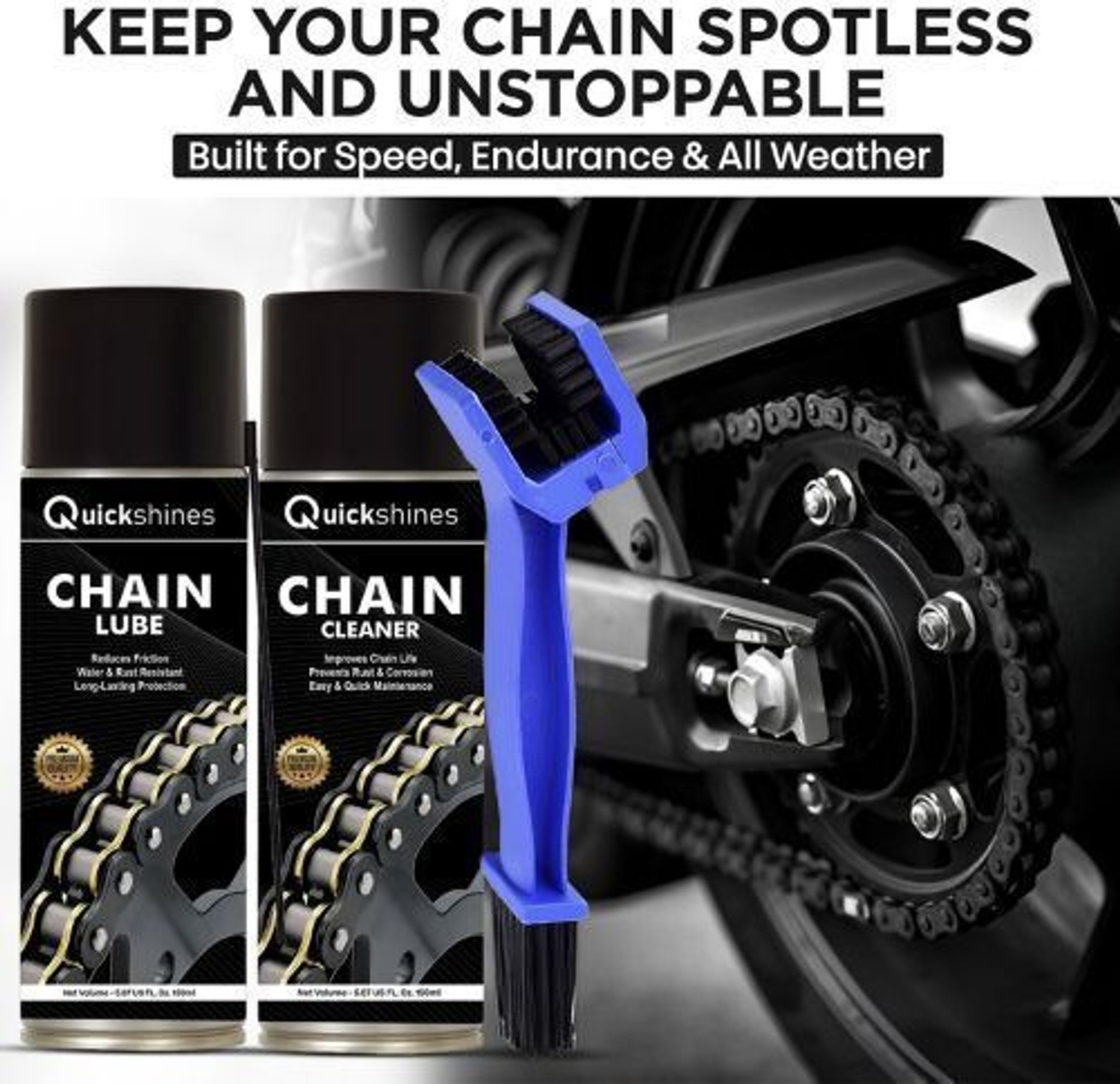 Image of Quickshines Chain Cleaner and Degreaser