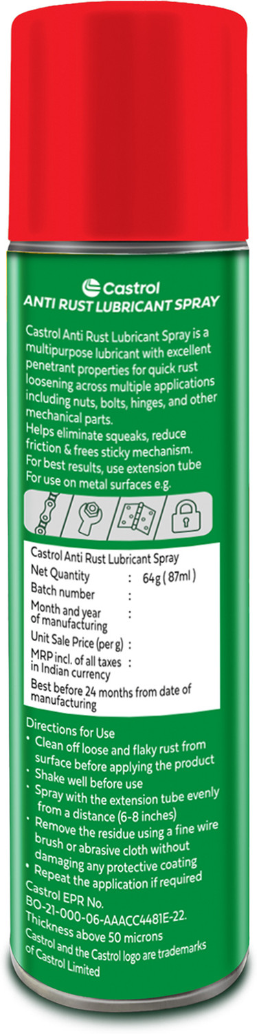 Image of Castrol Chain Rust Remover