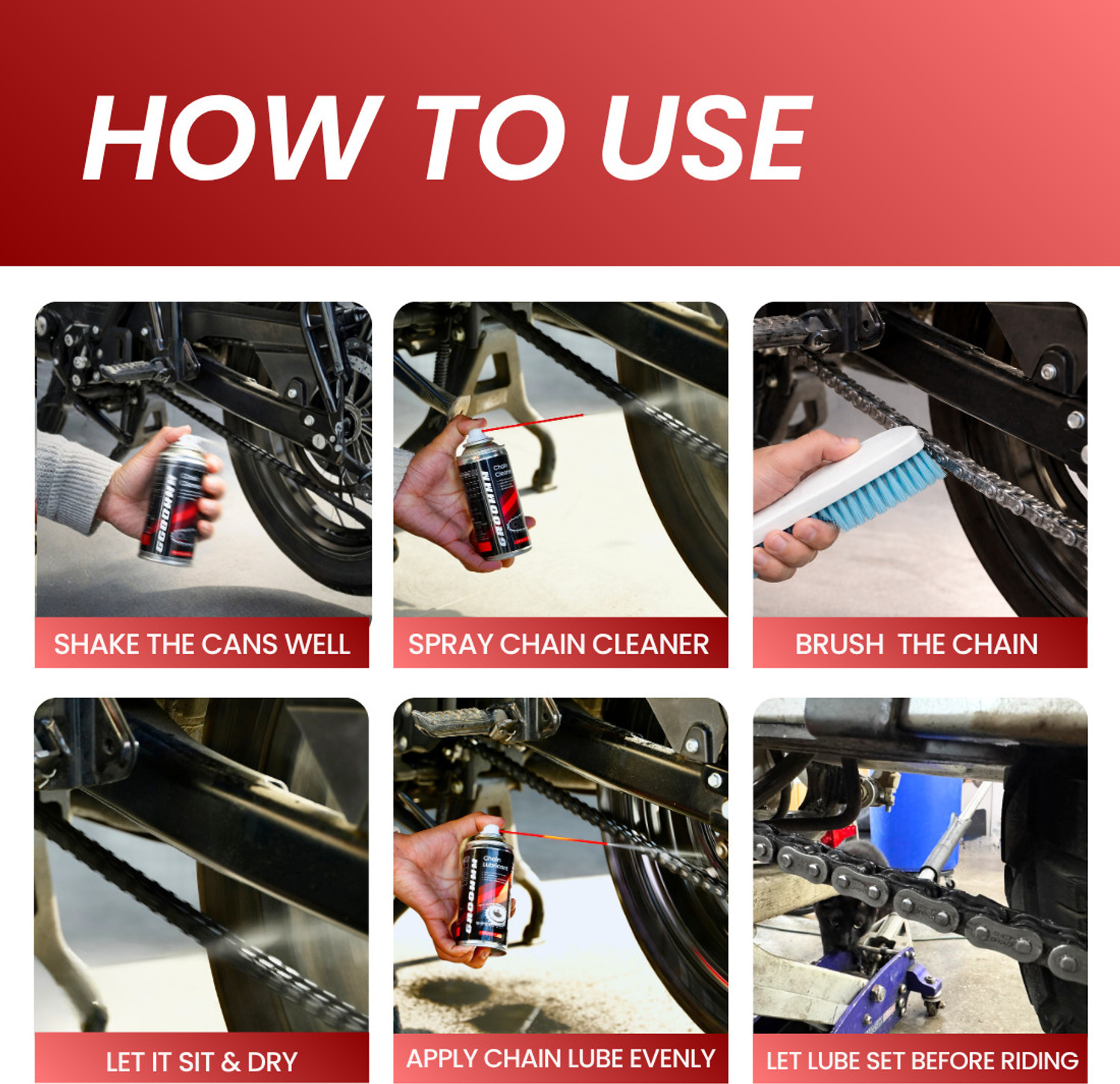 Image of Groommm Chain Cleaner and Degreaser