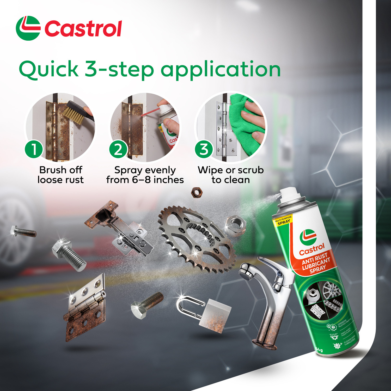 Image of Castrol Chain Rust Remover