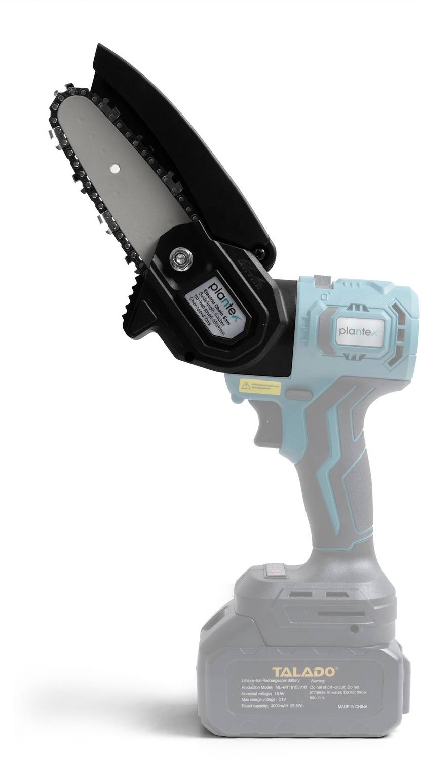 Plantex Electric Chainsaw/4-Inch Cordless Chain Saw with 4000RPM