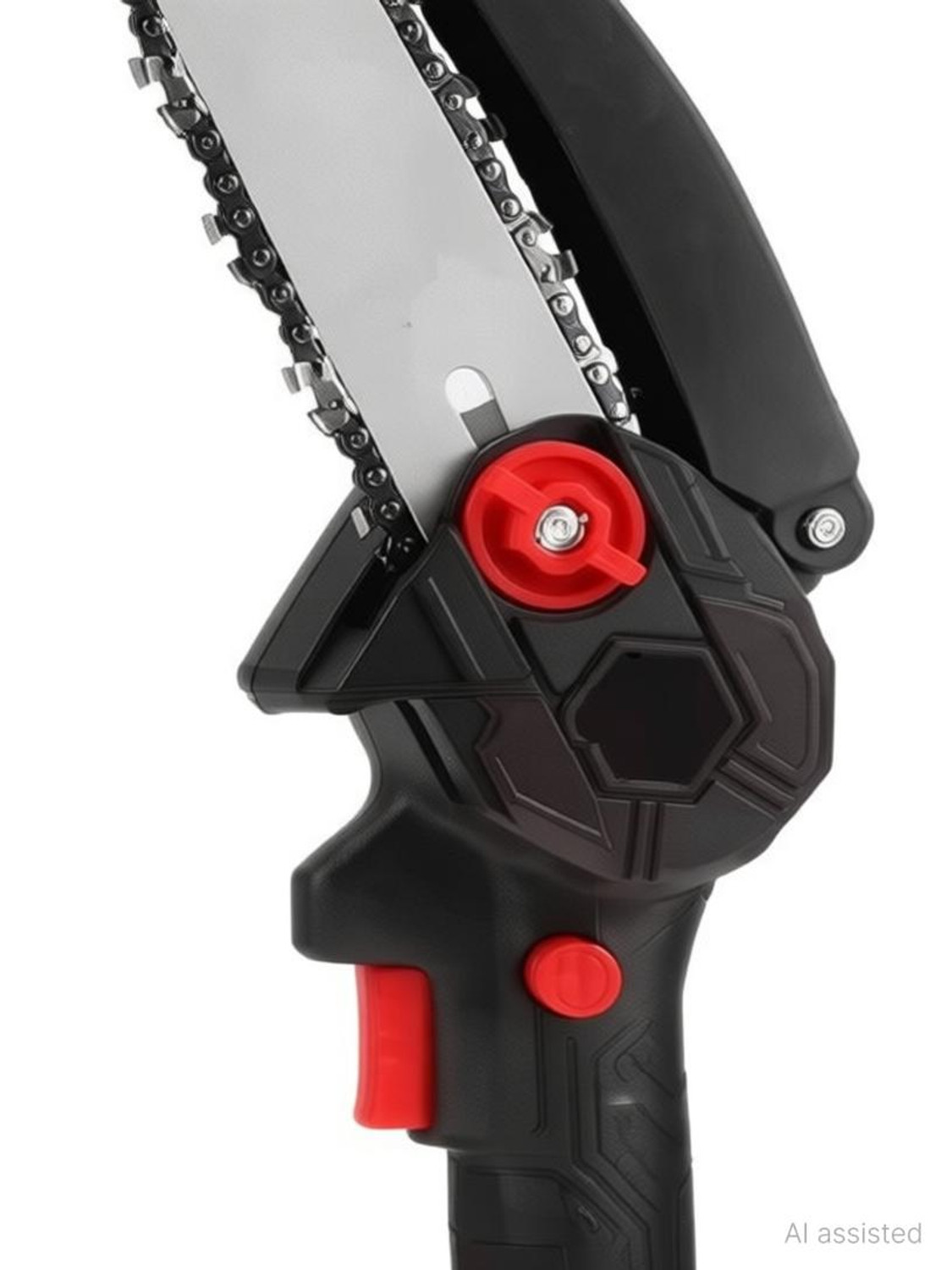 Image of NAPTUNE Cordless Battery Powered with 48V Rechargeable With 1 Chain Hand Handheld Chainsaw for Tree Trimming & Branch Pruning Wood Cutting Chainsaw Cordless Chainsaw