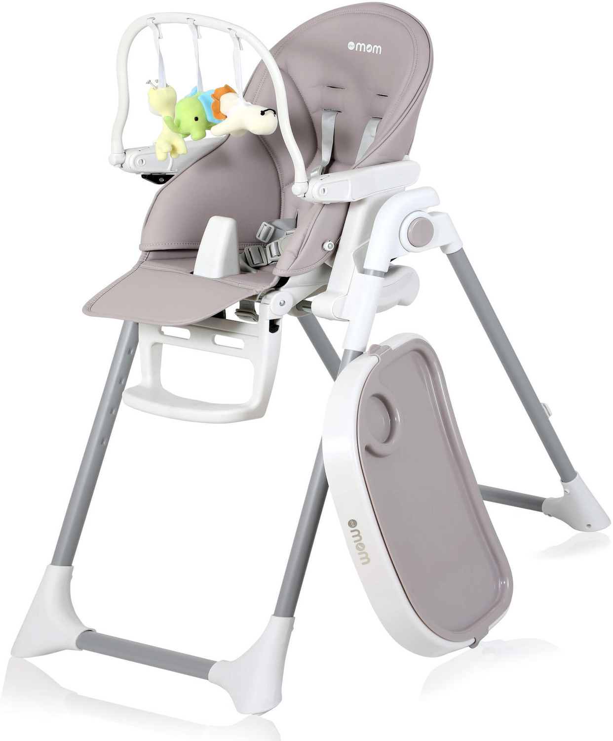 Image of DOTMOM Magic Fold High Chair for Baby, 5 Position Recline, 7 Height Adjustments