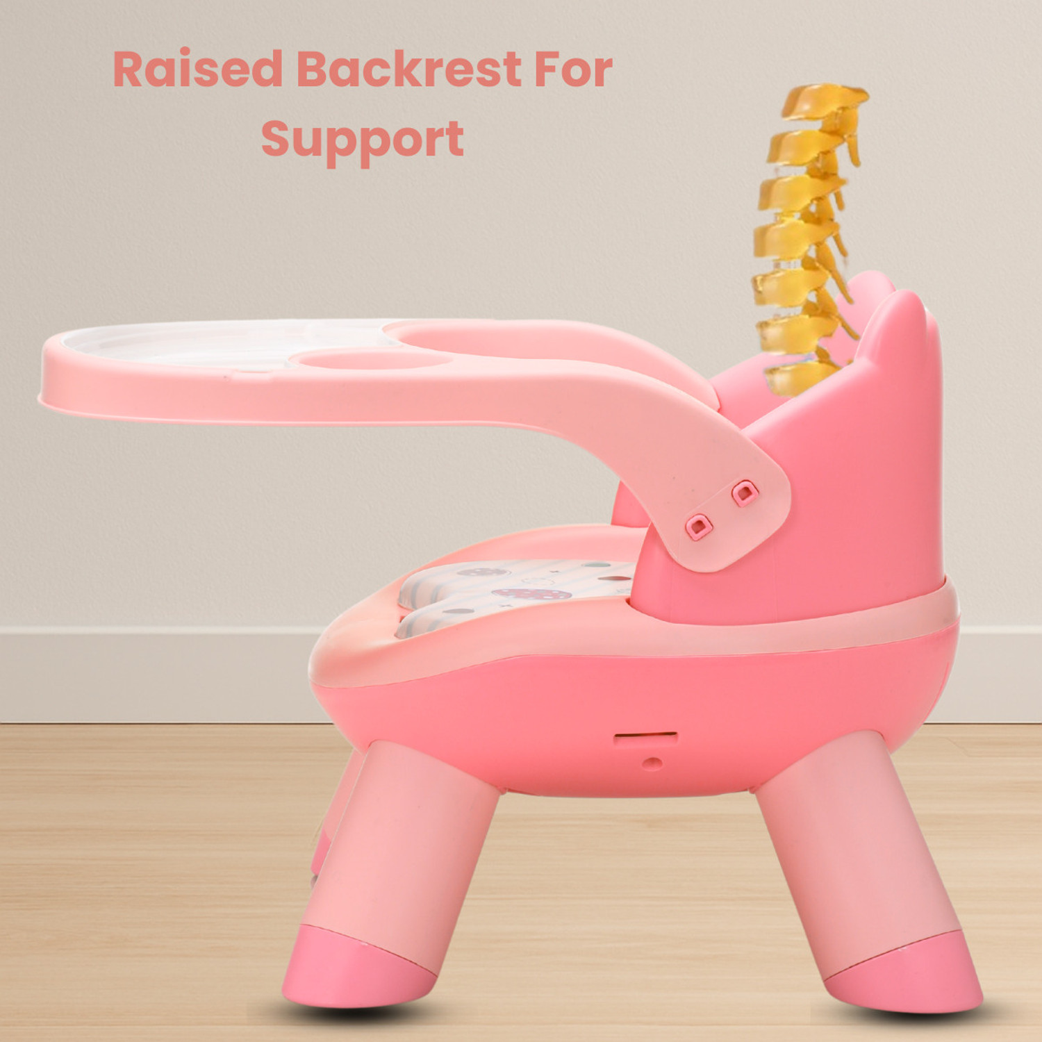 Image of Little Olive Multifunctional Musical Booster Chair for Toddlers