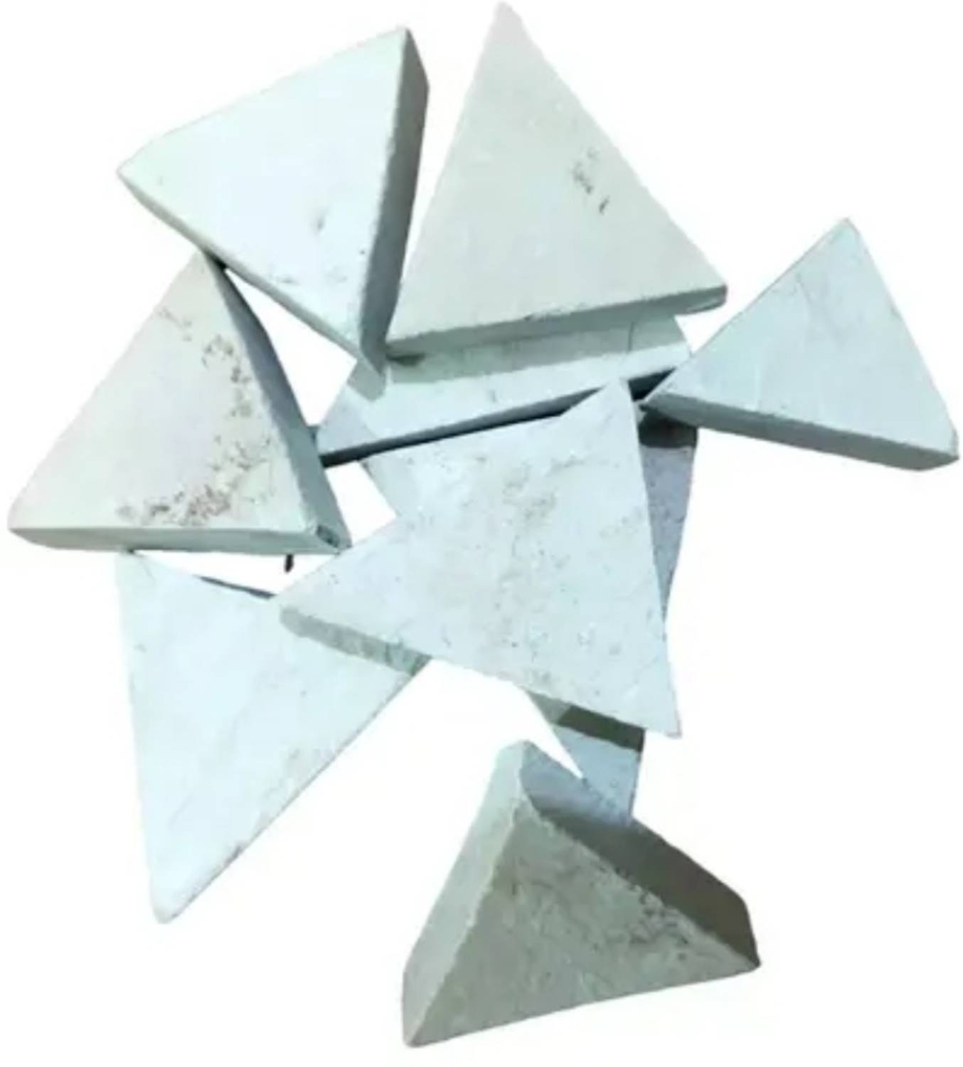 subhsavitri enterprises subhsavitri 500g white slate triangle shale stone slate bar billards chalk
