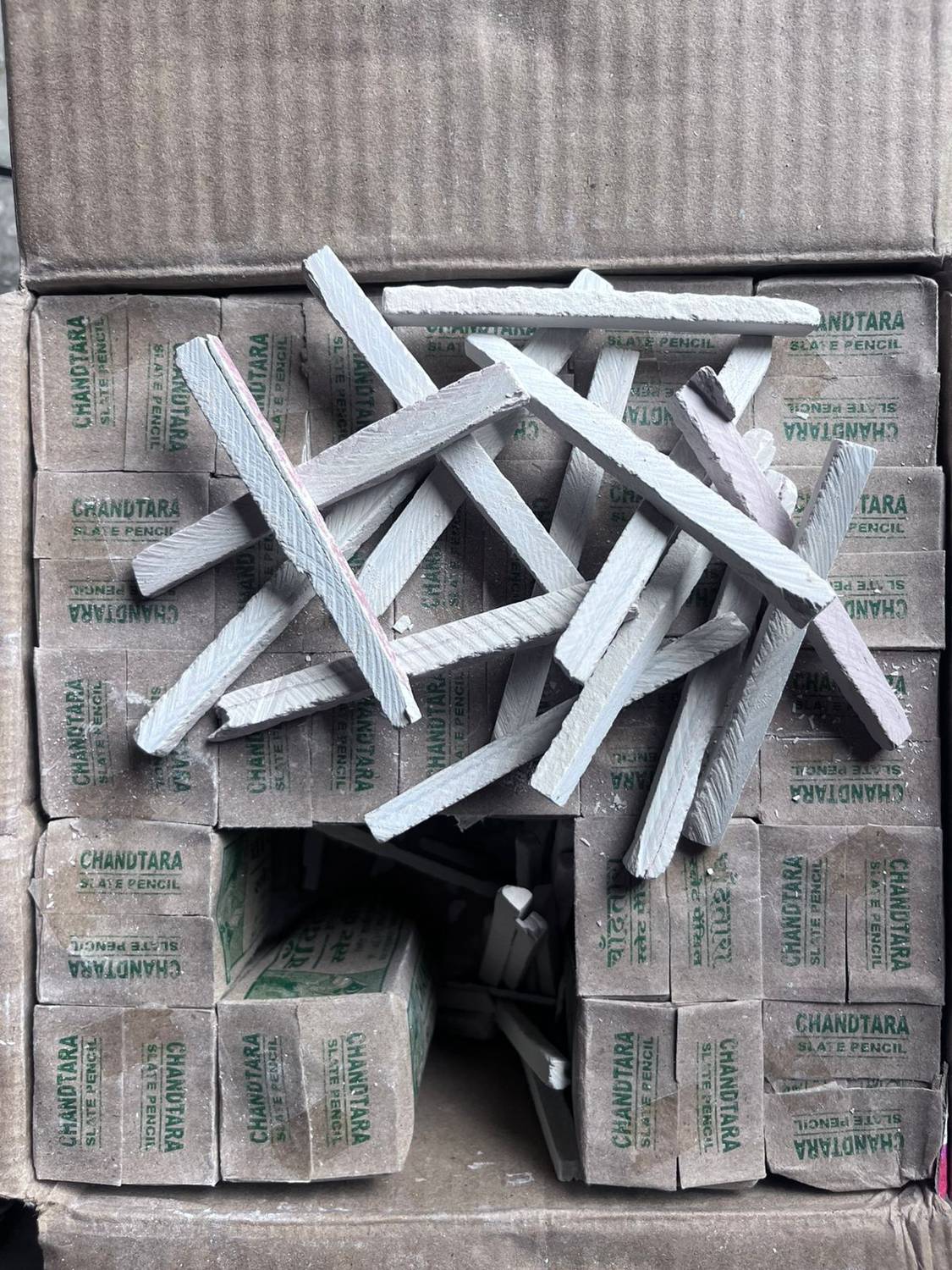 ARelation Slate Barti 400gm (White) School , Collage & Home Use Slate Pencils