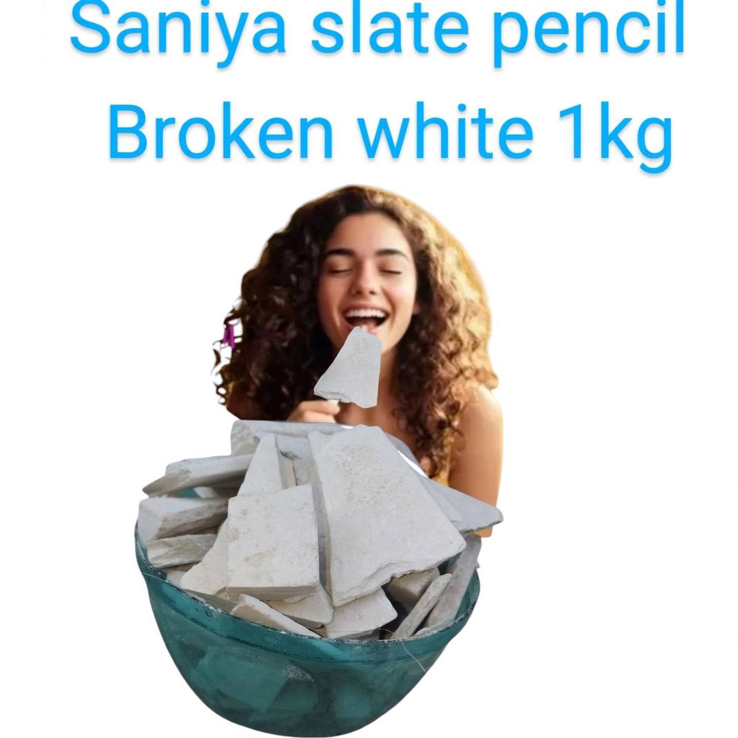 Aaitfa Slate pencil broken white White Slate pencil