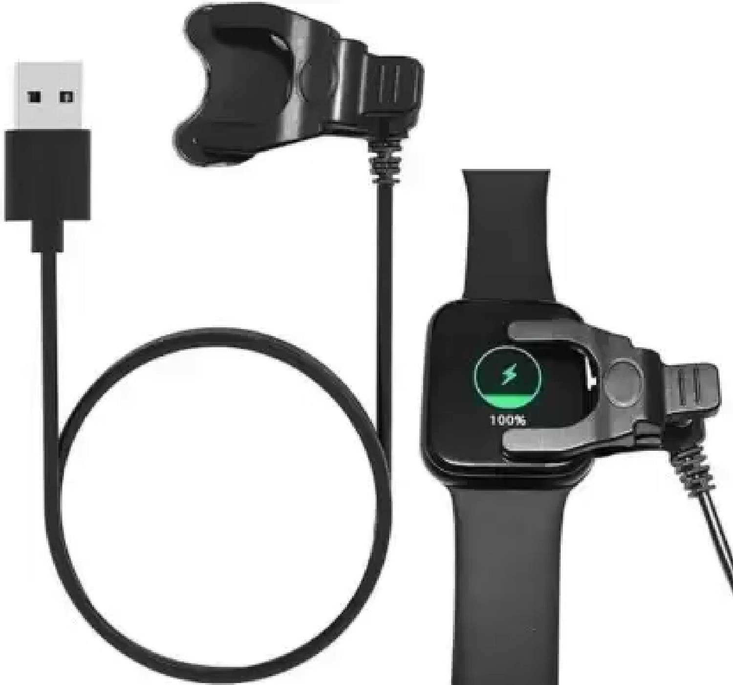 Image of DARKSUN Smartwatch Charger Adapter USB Charging Cable Clip Power Charge Cord for MAFAM HW22 Sport Smart Watch Accessories Charging Pad Charging Pad