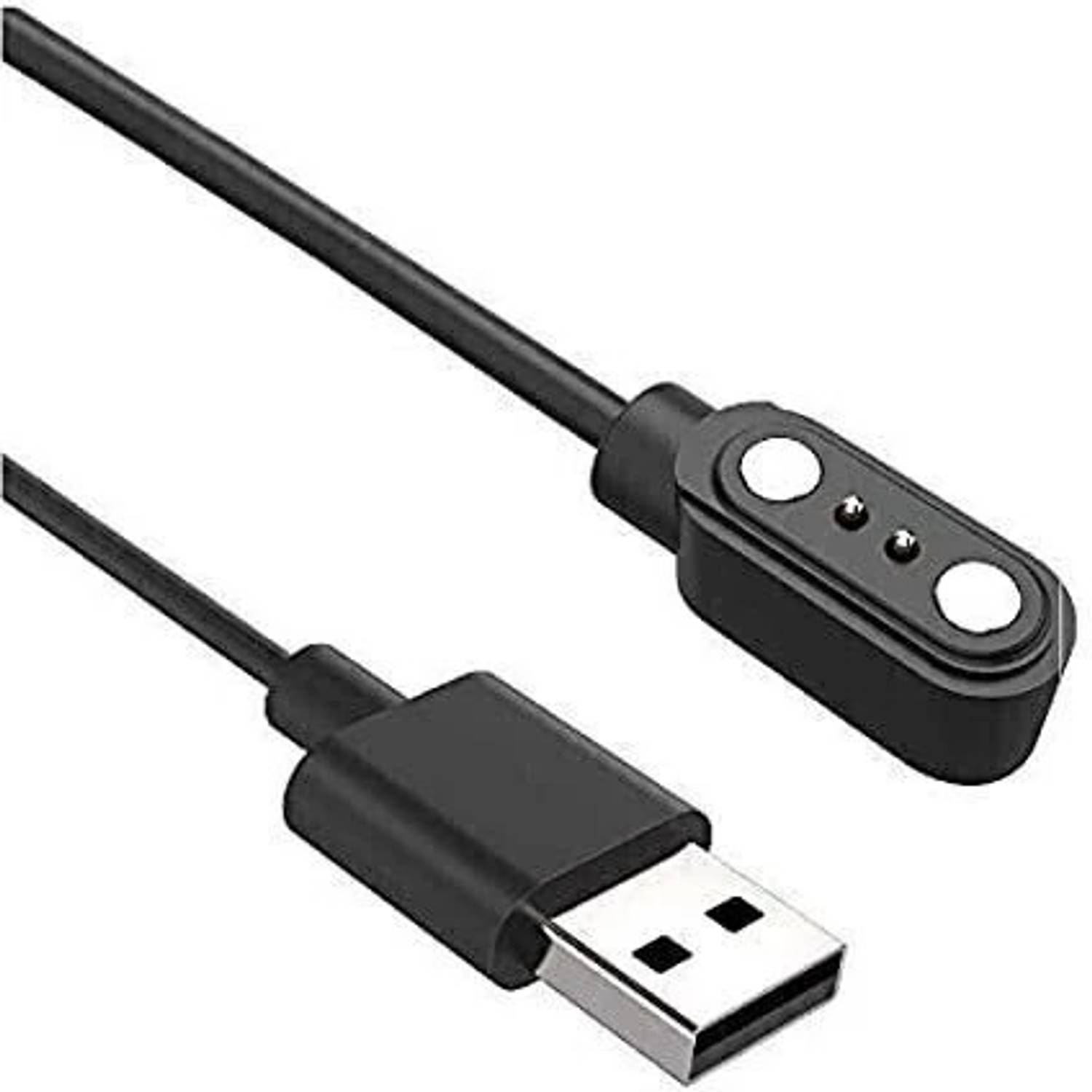 NEWSHAHT Magnetic Charging Cable 0.5 m Smart Watch 2 Pins Magnetic Suction Charger Cable SHAH92