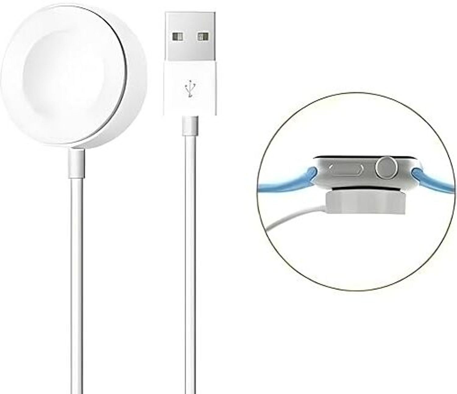 Image of GENIUSGRAWTH Wireless Charger Positive Magnetism Watch Cable For Watch 8max T800 Charging Pad