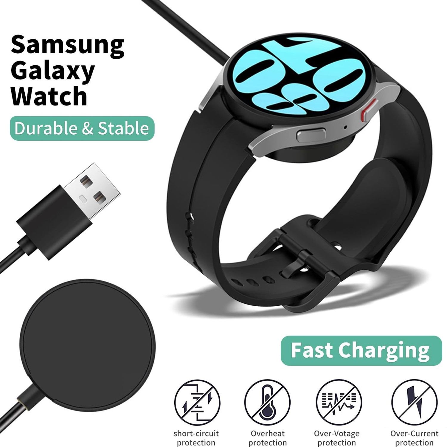 Image of smarto Reliable Samsung Galaxy Watch 4 Series / Watch 5 series Charging Pad