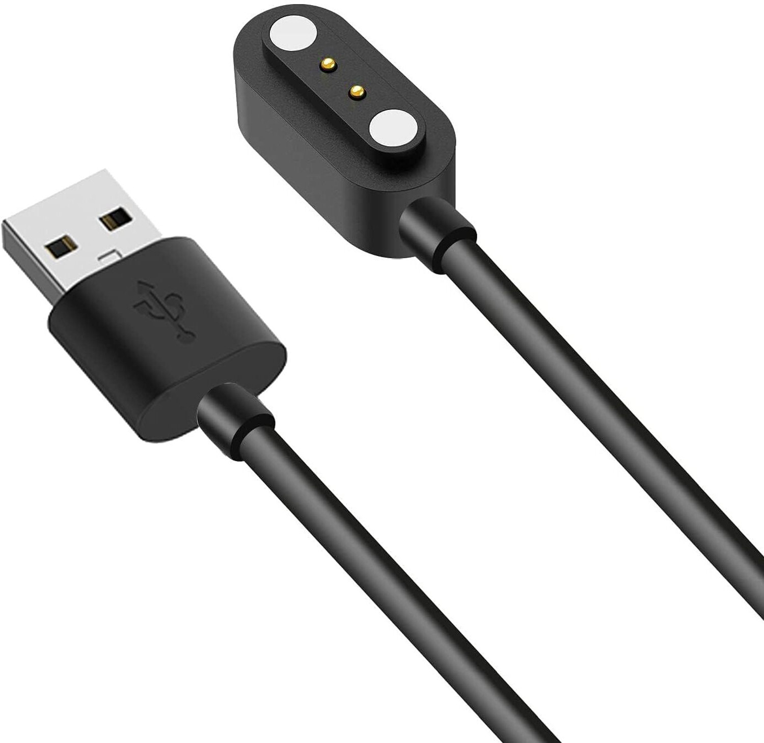Image of Sugbox USB Smartwatch Charger Cable for Boat Charger 2 Pin Magnetic 4mm Charging Pad