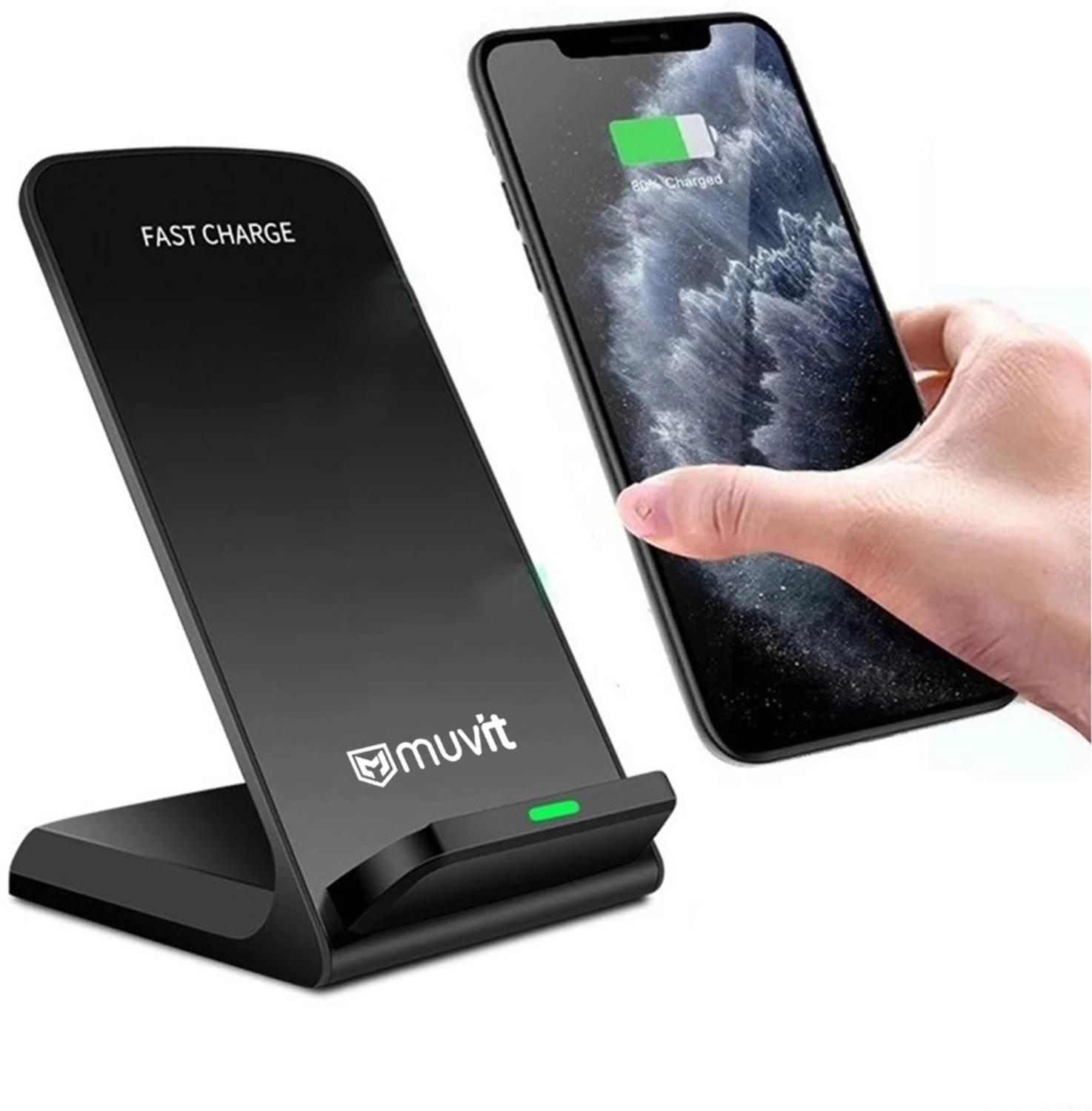 Image of Cokoeye wireless charging stand fast 15w pad Charging Pad