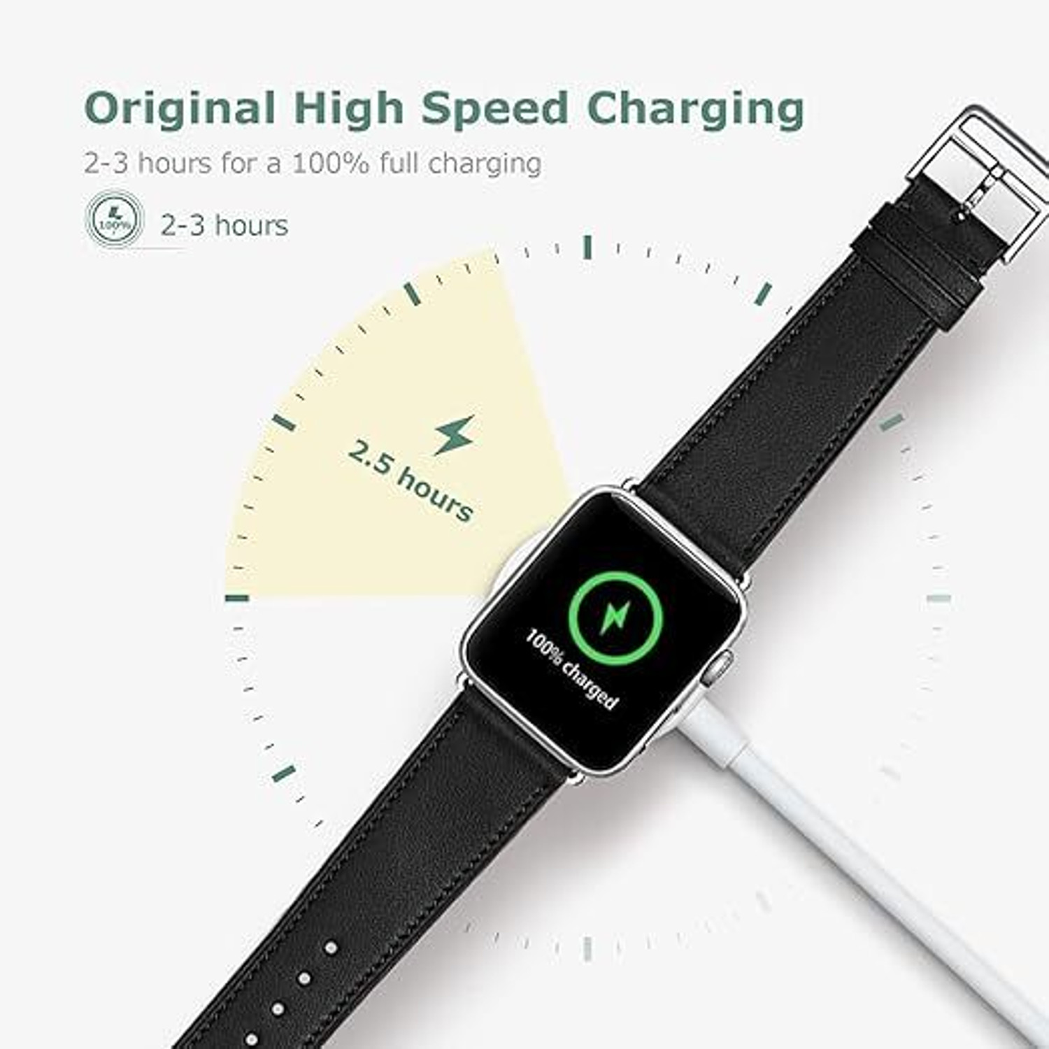 Image of GENIUSGRAWTH Wireless Charger Positive Magnetism Watch Cable For Watch 8max T800 Charging Pad