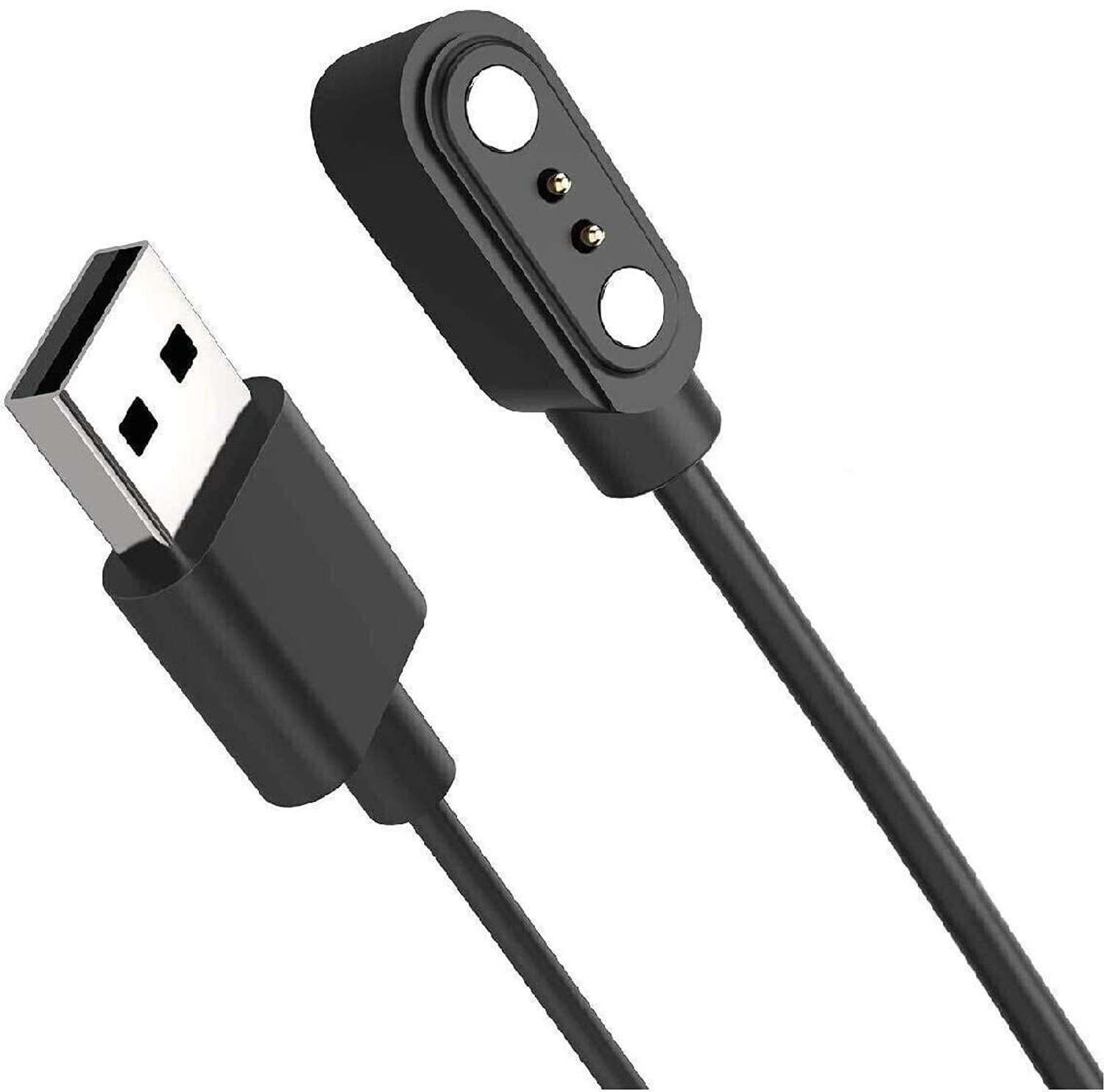 Image of ABHINANDAN USB W26 Cable.compatible with boat.pebble. Watch Charger Magnetic 2 pin Charging Pad