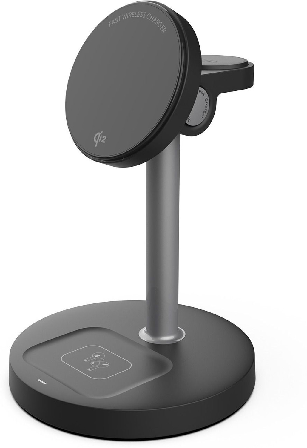 Image of AMKETTE Mozen Air 800, 23W 3 in 1 Magnetic MagSafe Wireless Charging Station Charging Pad