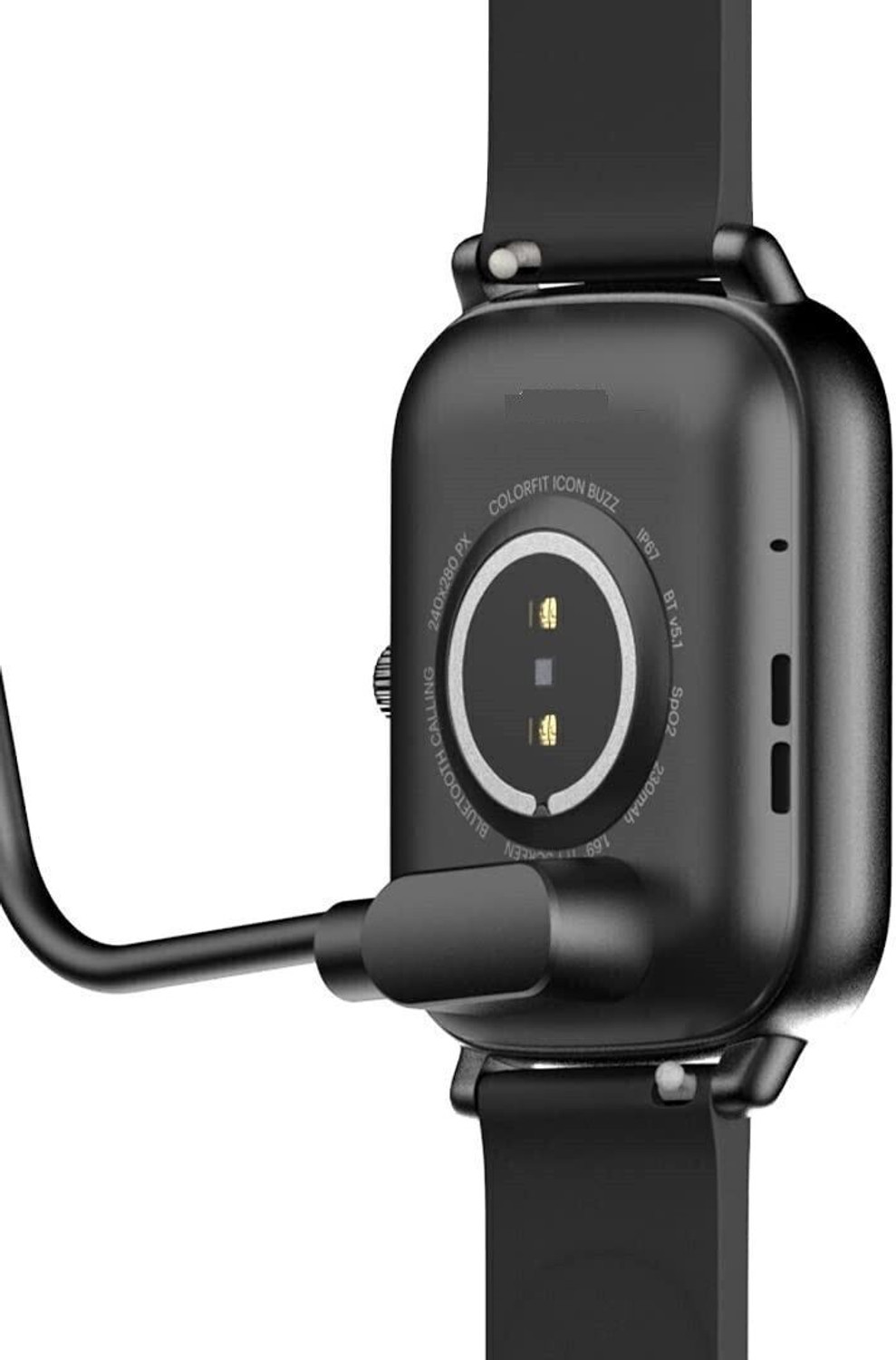 Image of ABHINANDAN USB W26 Cable.compatible with boat.pebble. Watch Charger Magnetic 2 pin Charging Pad