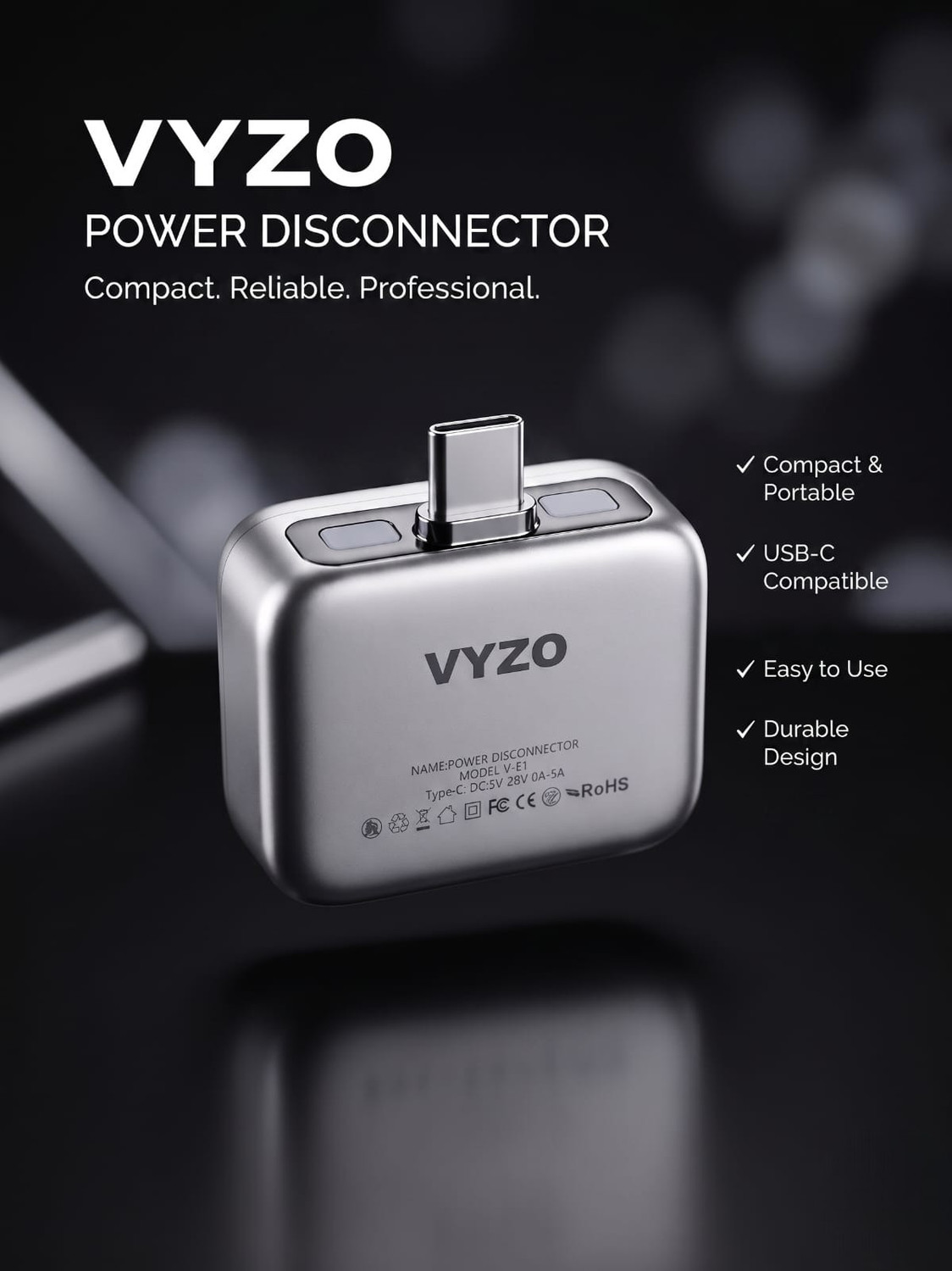 Image of VYZO Type C 0 m Full charge separator power disconnector