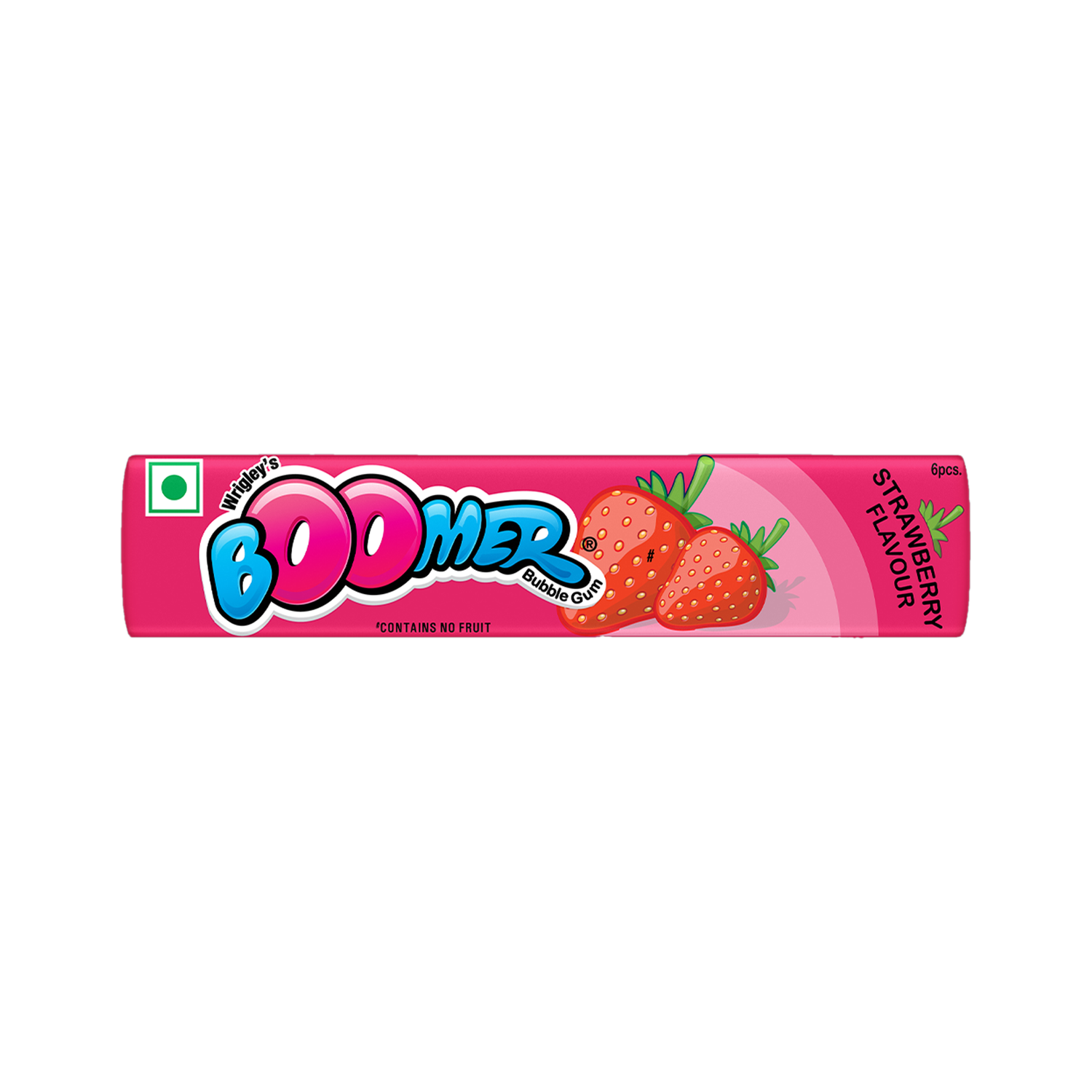 Boomer Wrigley's Strawberry Chewing Gum
