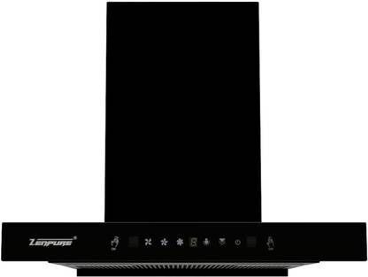 Image of ZENPURE Hella T-Shape 1350 CMH 75 cm Filterless Touch Motion Sensor Powerful Suction Low Noise With Led Light Auto Clean Chimney