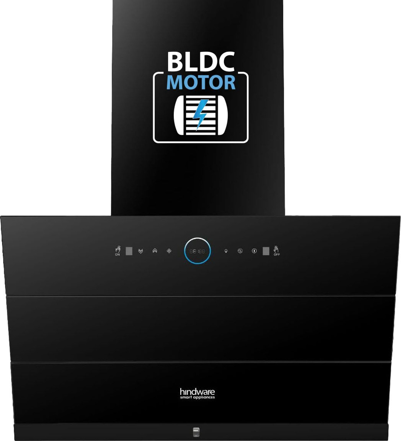 Image of Hindware Smart Appliances Skyla Neo BLDC 75 1500 CMH 75 cm Auto Clean Chimney