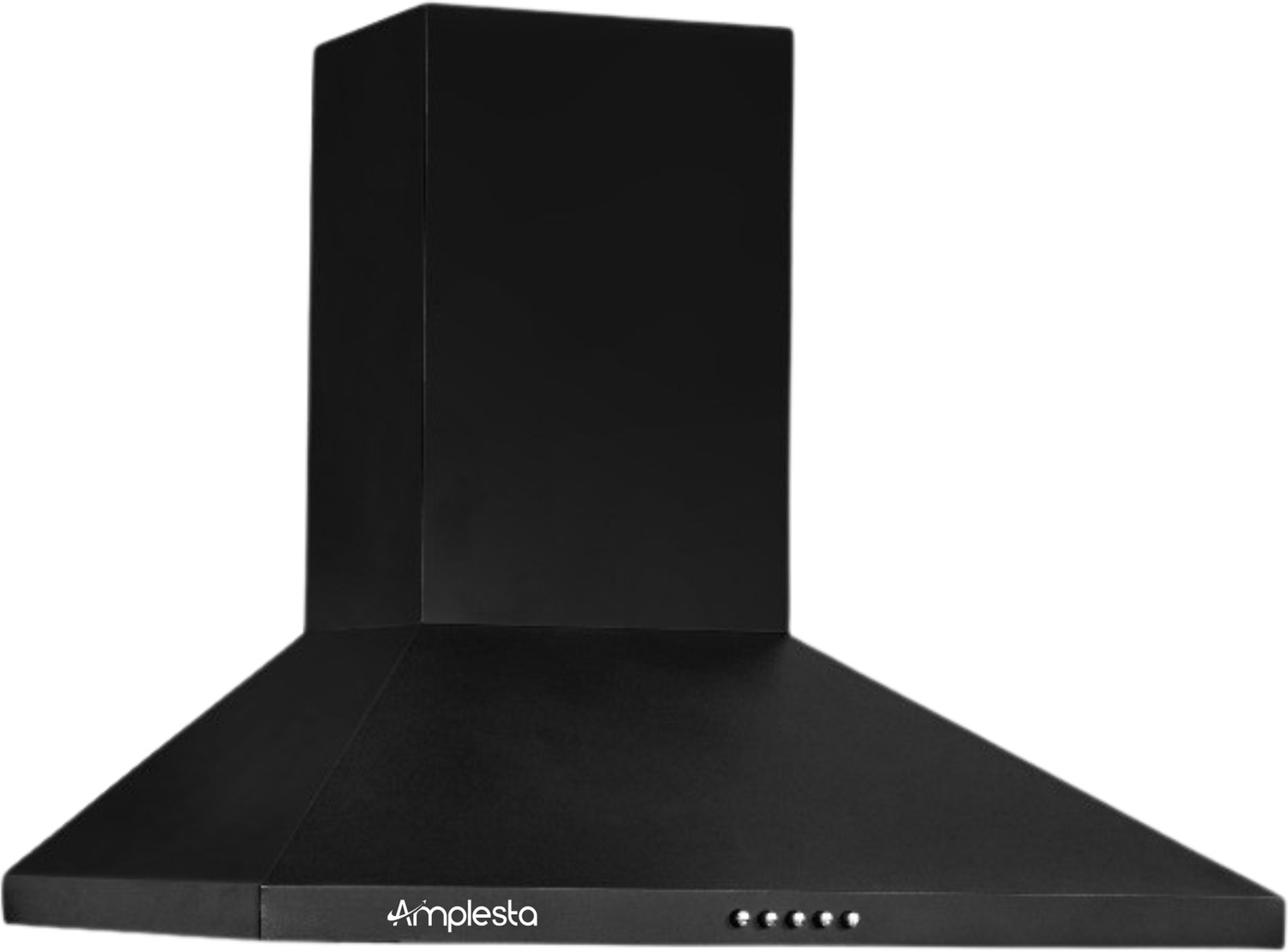 Image of Amplesta AirNova-Pyramid shaped 1150cmh chimney with Baffle Filters 1200 CMH 60 cm Chimney