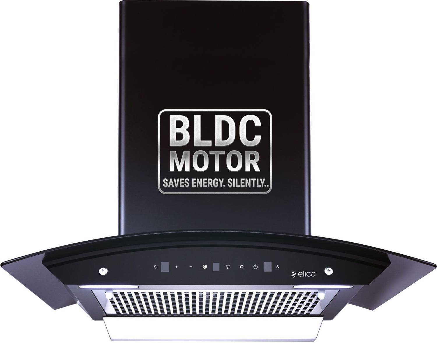 Elica WDFL 600 BLDC 60 cm Curved Glass Chimney - Image 1