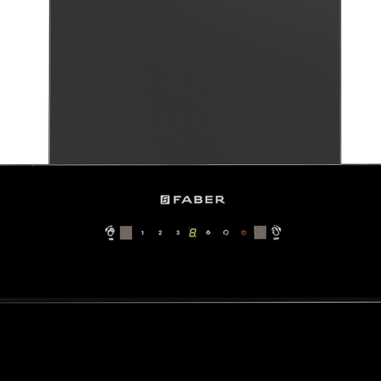 Image of FABER Hood Bliss FL SC HC BK IN 60 1350 CMH 60 cm Auto Clean Chimney