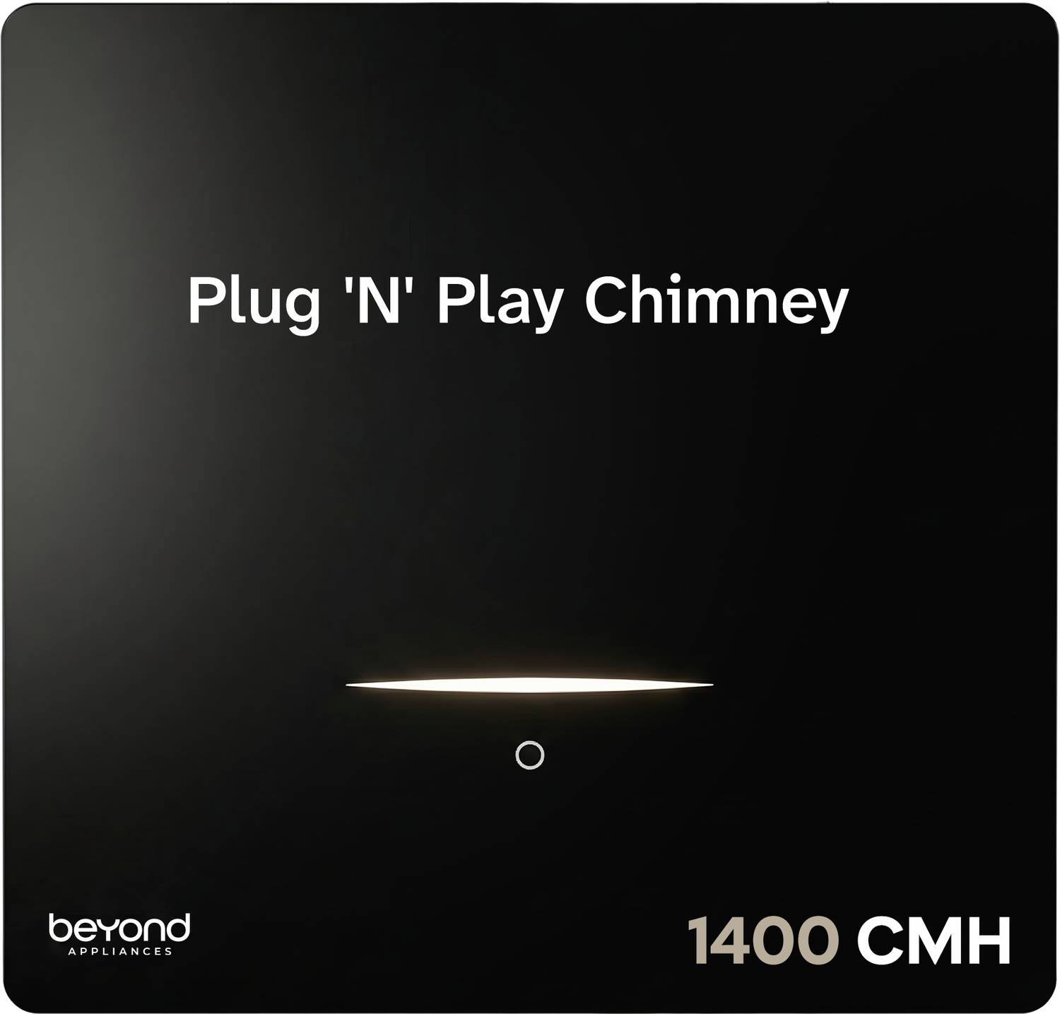 Beyond Cube Plug and Play Chimney 1400 CMH 60 cm - Image 1