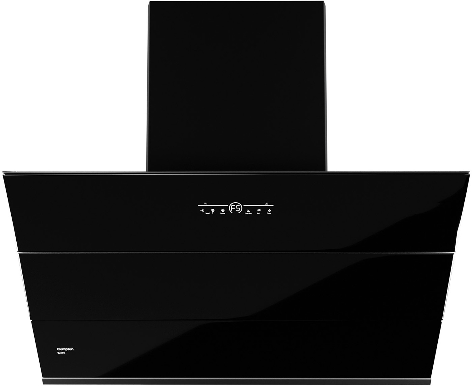 Image of Crompton CHD-QPVI90FLE-MBL Auto Clean Wall Mounted Midnight Black 1710 CMH Chimney