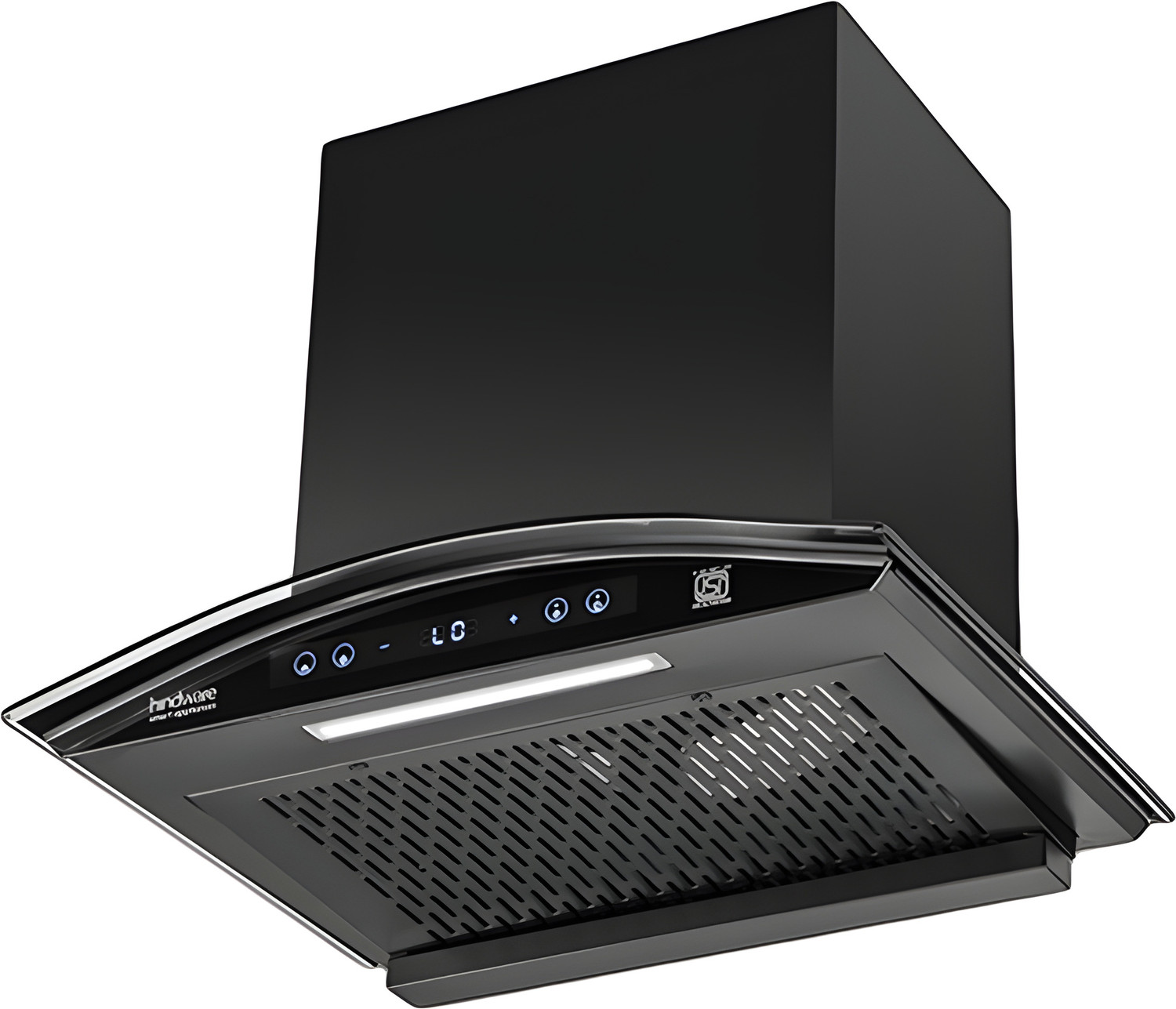 Image of Hindware DIVINA BLDC 60CM 1400CMH; ENERGY EFFICENT MOTOR WITH MOTION SENSOR (YEAR 2025) 1400 CMH 60 cm Auto Clean Chimney