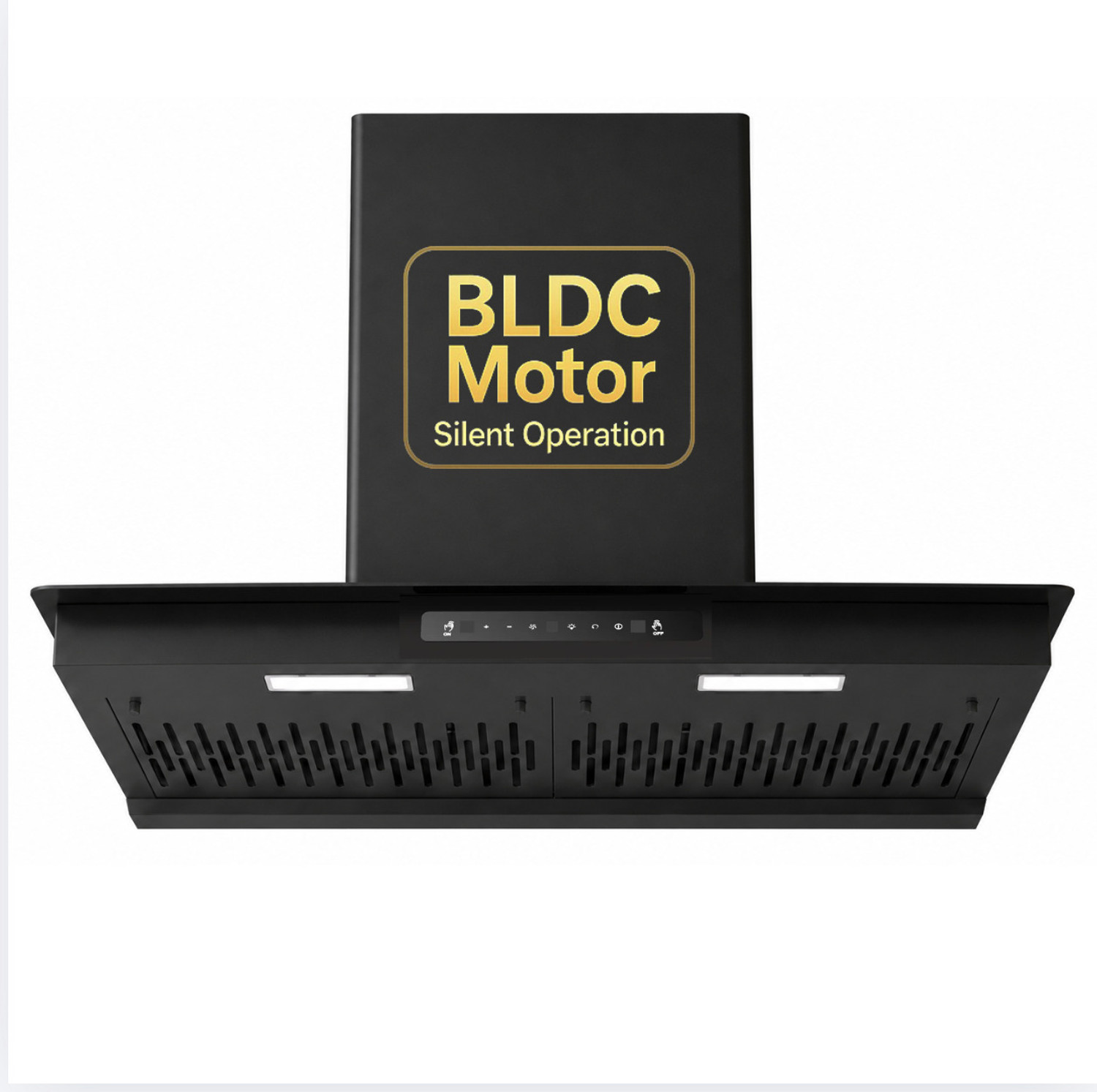Image of FABER HOOD MERCURY BLDC FL SC HC BK IN 90-T 1500m hr Filterless 1500 CMH 90 cm Auto Clean Chimney
