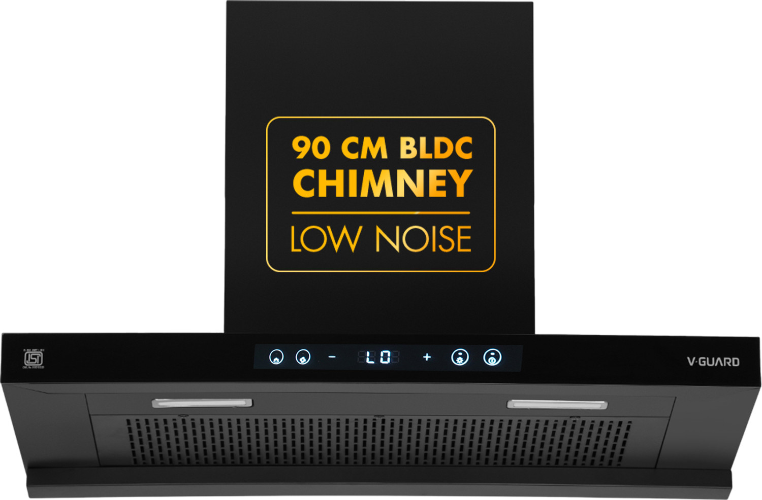 Image of V-Guard BT 90 BLDC 90 cm 1500 CMH 90 cm Auto Clean Chimney