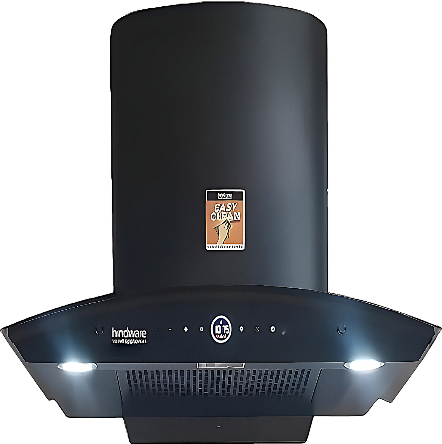 Image of Hindware CELESIA BLDC 60CM 1600CMH; ENERGY EFFICENT MOTOR WITH MOTION SENSOR (YEAR 2025) Auto Clean Wall Mounted BLACK 1600 CMH Chimney