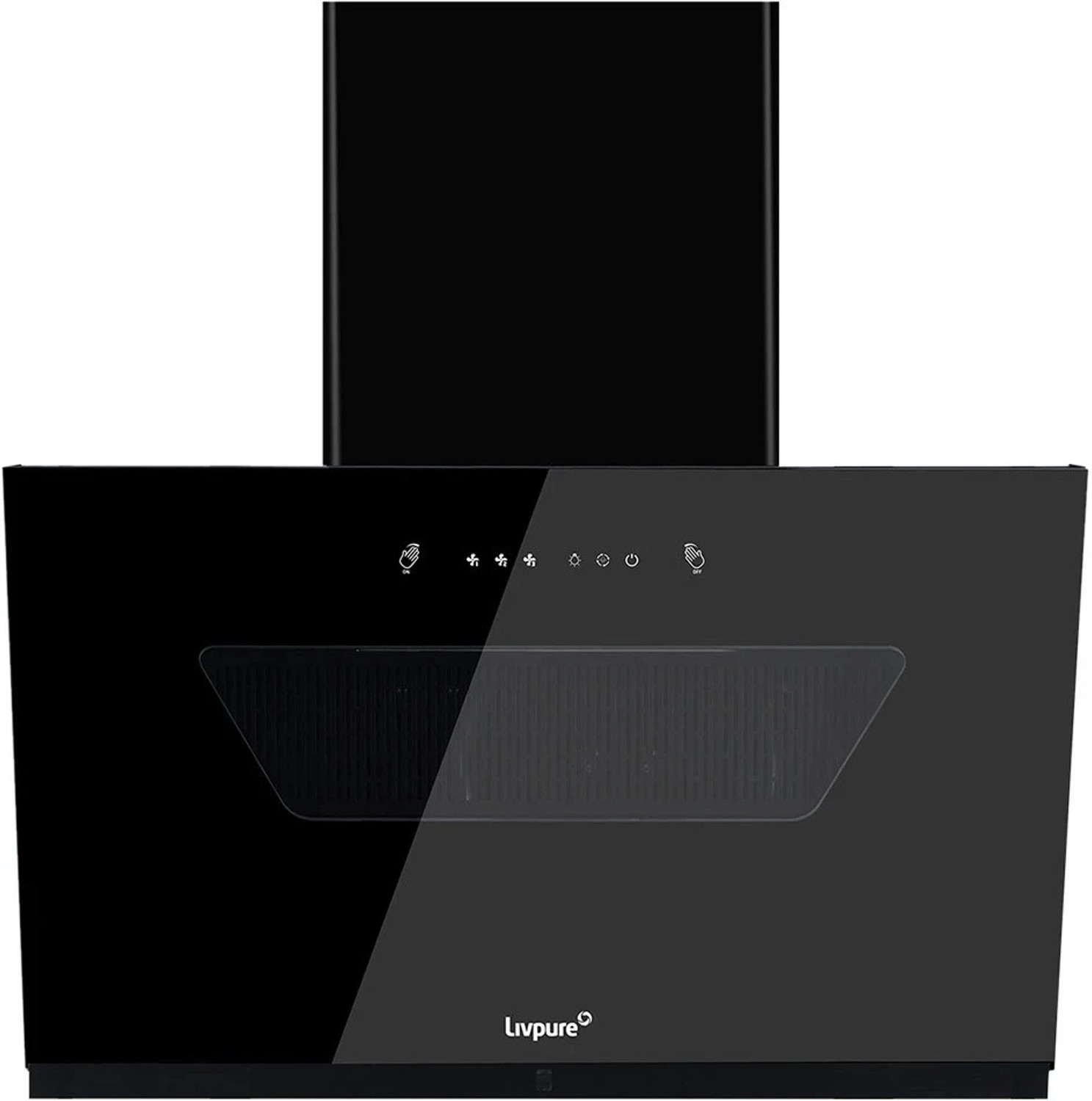 Image of LIVPURE EMERALD-NEO-90-FL-HAC 1400 CMH 90 cm Auto Clean Chimney