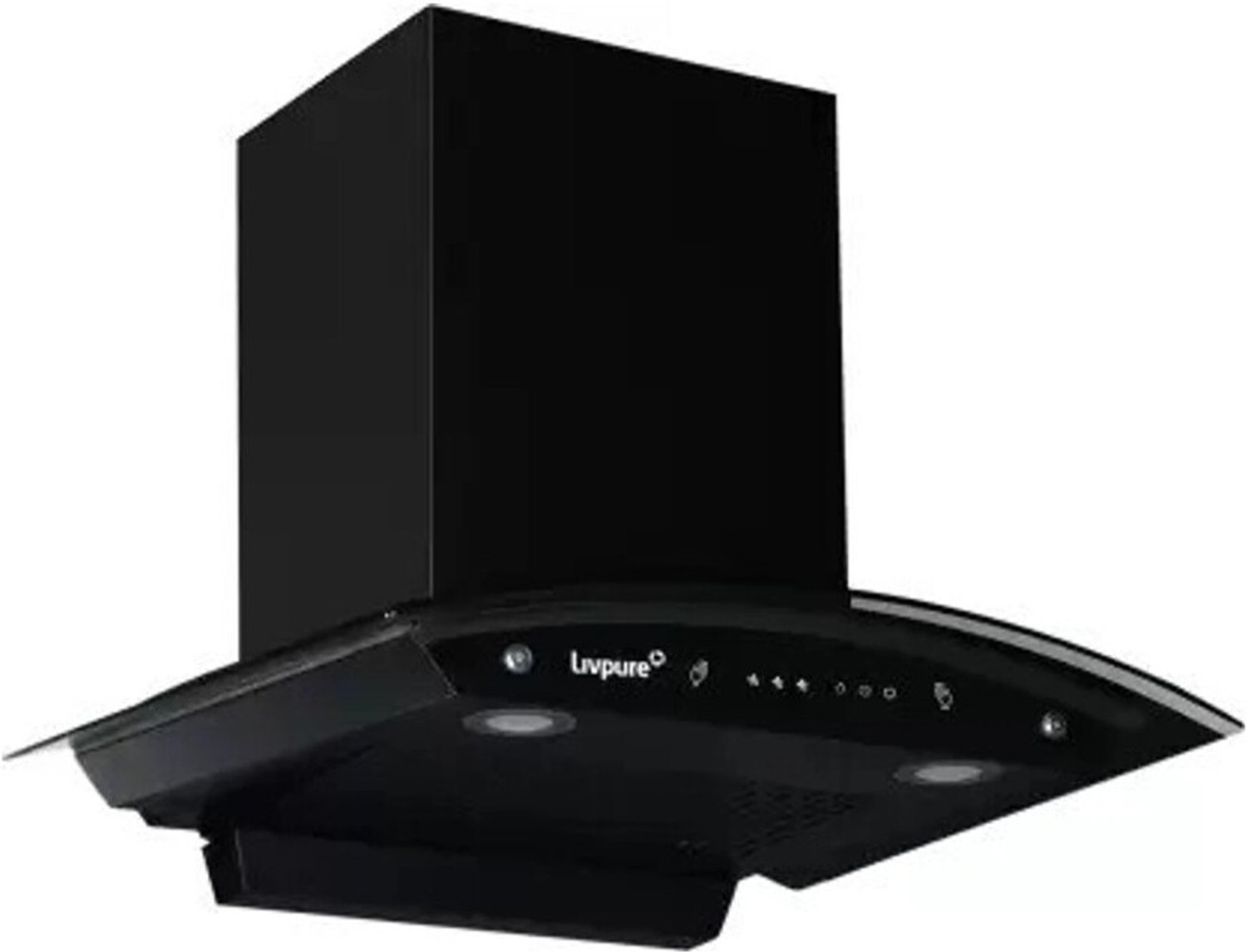 Image of LIVPURE LIV-SWIRL-90-FL-HAC 1400 CMH 90 cm Auto Clean Chimney